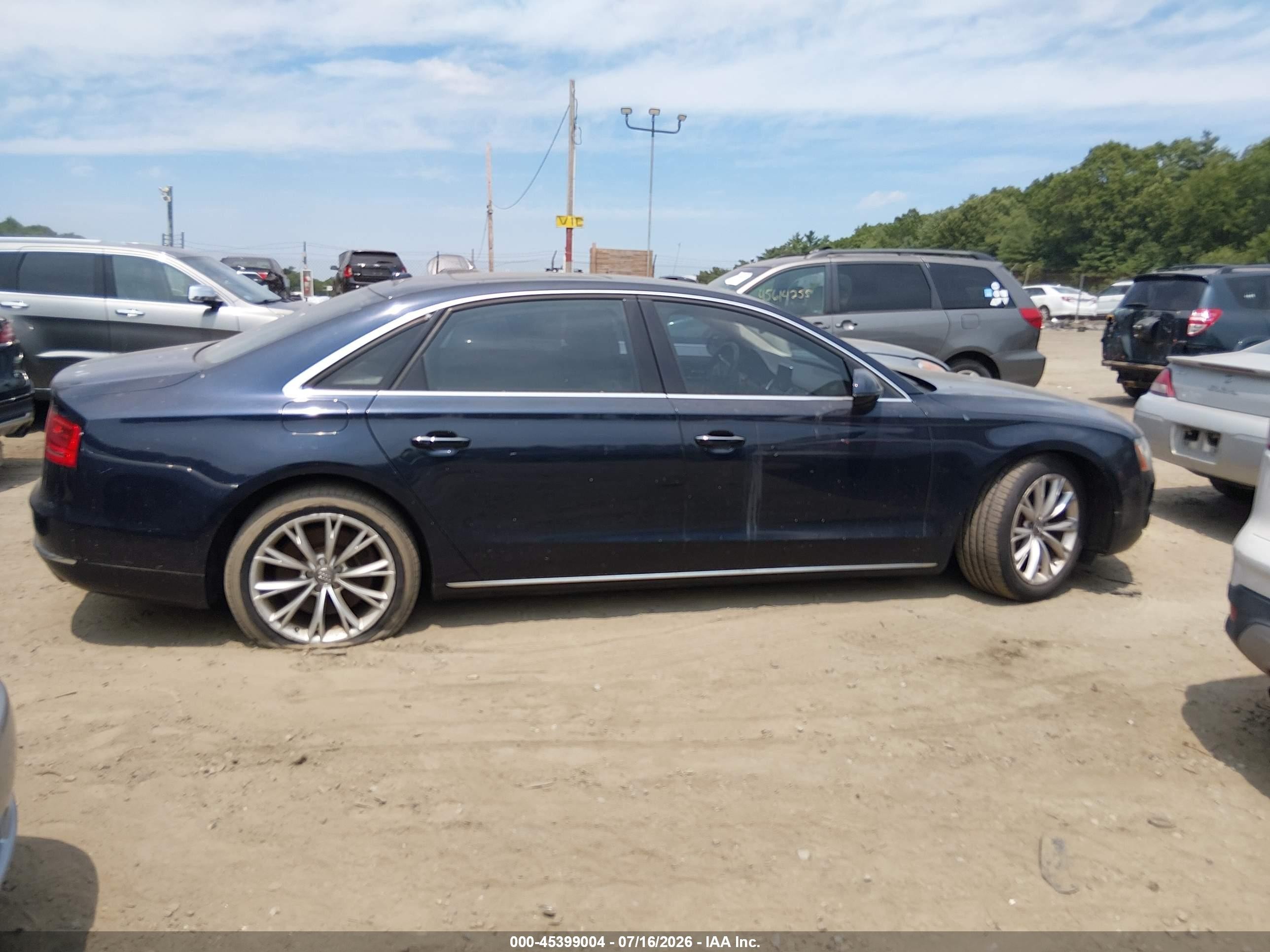 2012 Audi A8 L L 4.2 (tiptronic) (no Longer Orderable) Black vin: WAURVAFD9CN023399