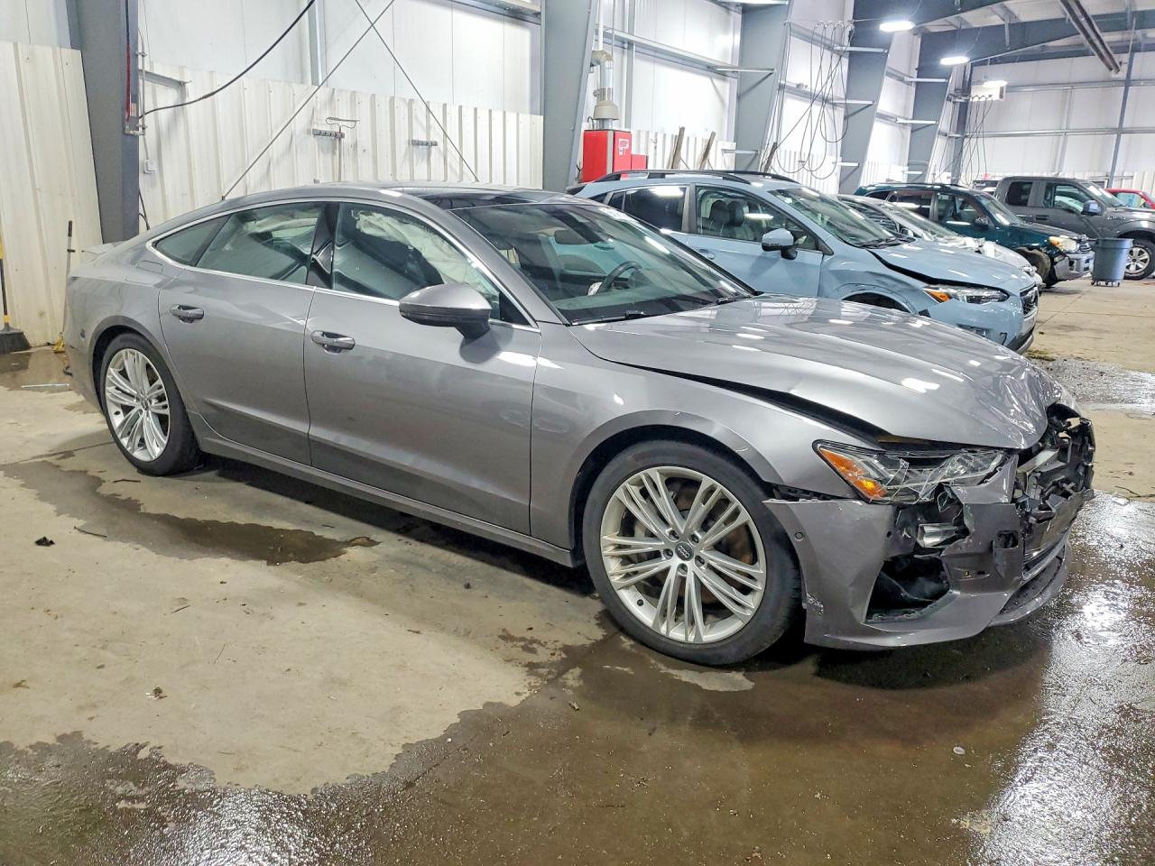 2019 Audi A7 Prestige Серый vin: WAUS2AF28KN028892
