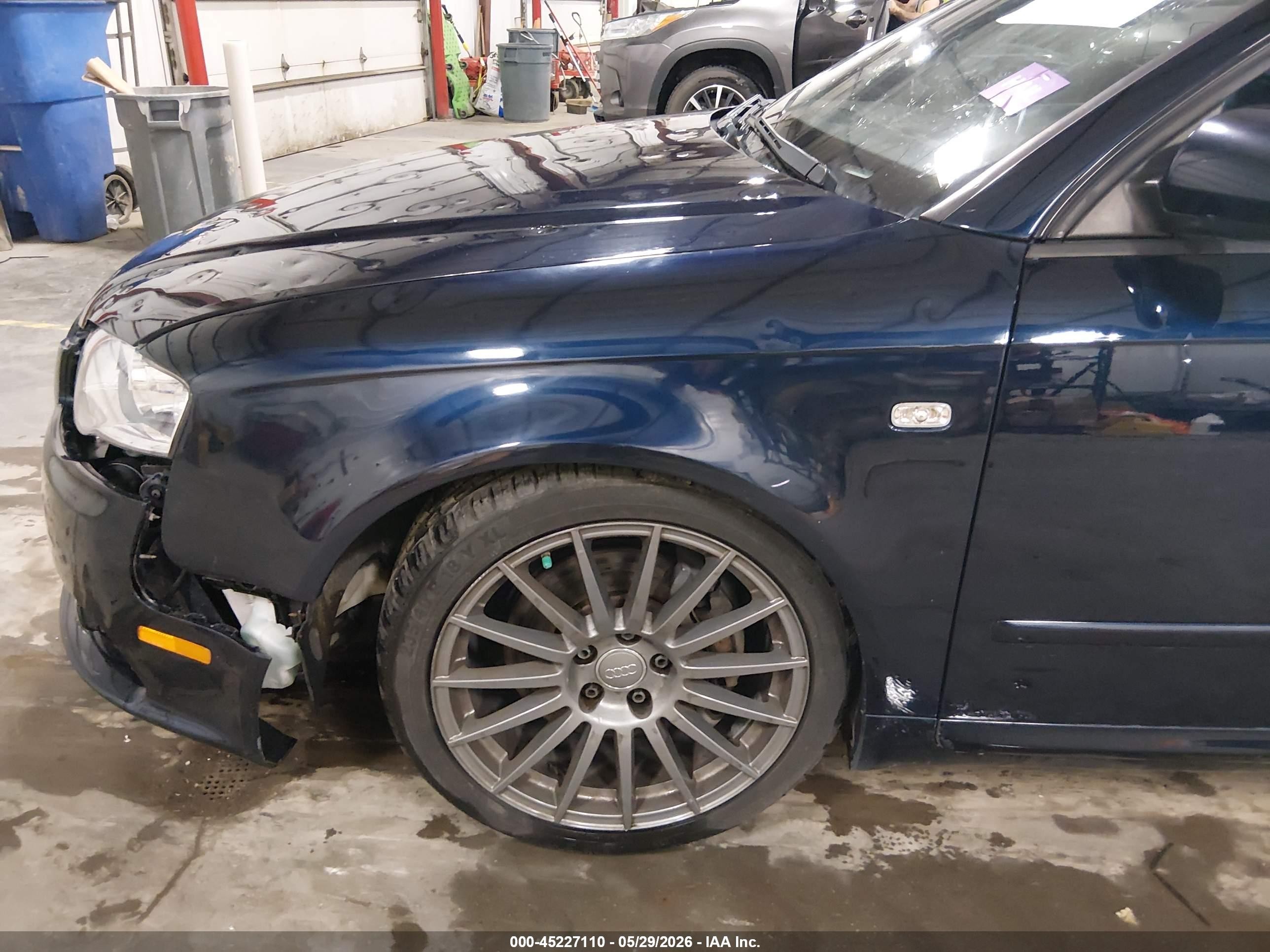 2008 Audi A4 2.0t/2.0t Avant Special Edition Dark Blue vin: WAUSF78E08A168966