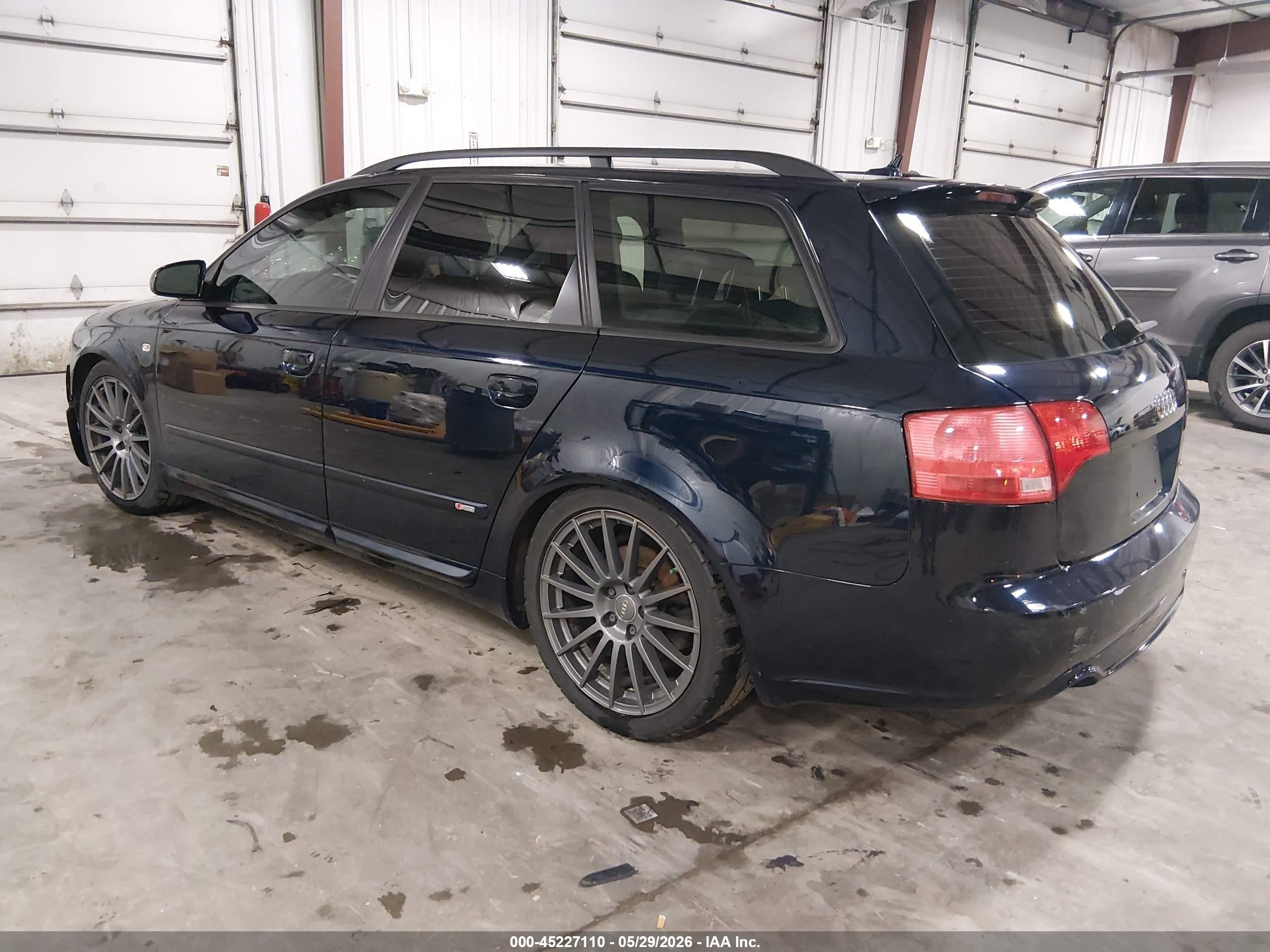 2008 Audi A4 2.0t/2.0t Avant Special Edition Dark Blue vin: WAUSF78E08A168966