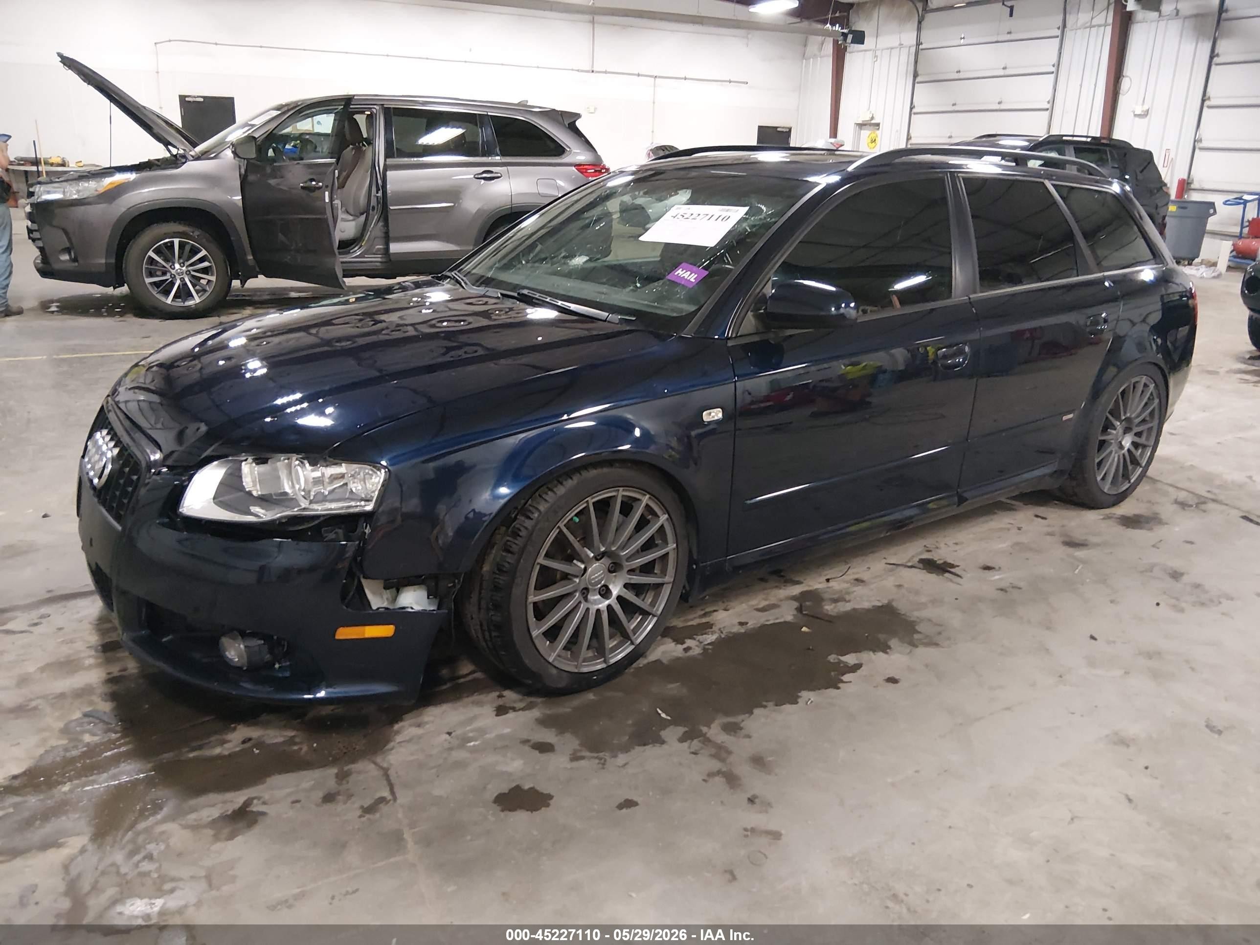2008 Audi A4 2.0t/2.0t Avant Special Edition Dark Blue vin: WAUSF78E08A168966