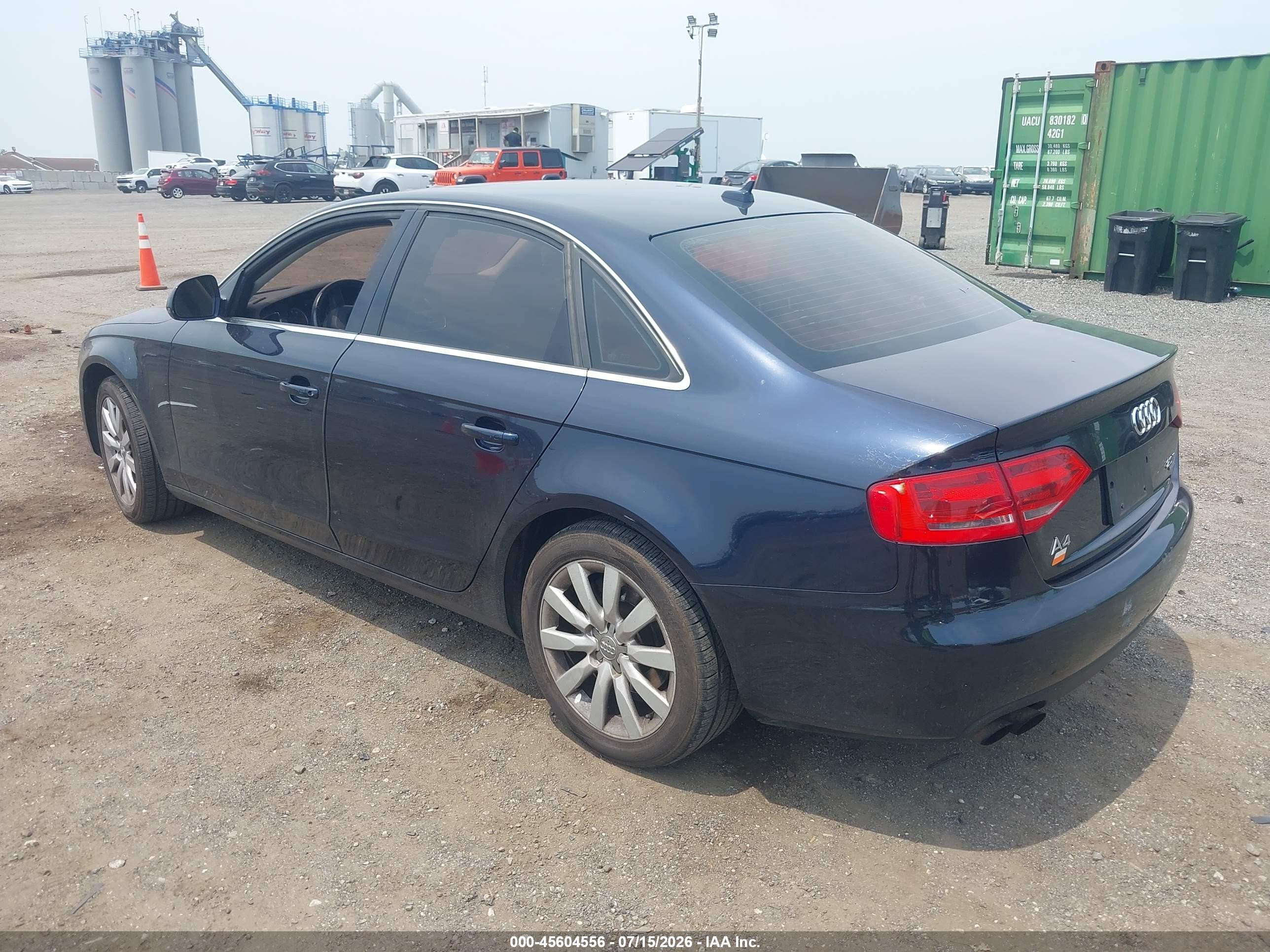 2009 Audi A4 2.0t Premium Black vin: WAUSF78K09N022812