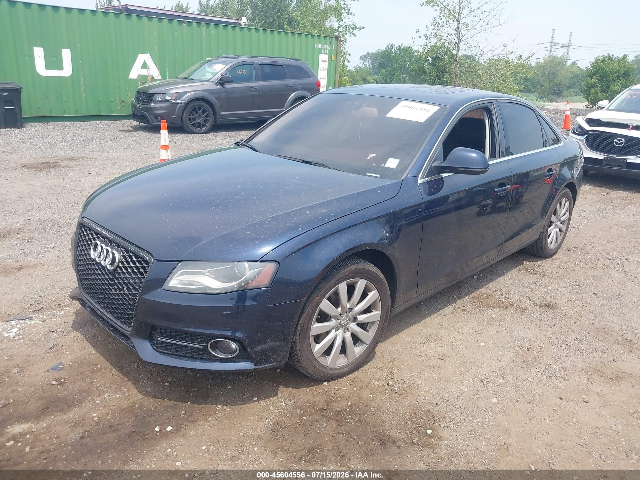 2009 Audi A4 2.0t Premium Black vin: WAUSF78K09N022812