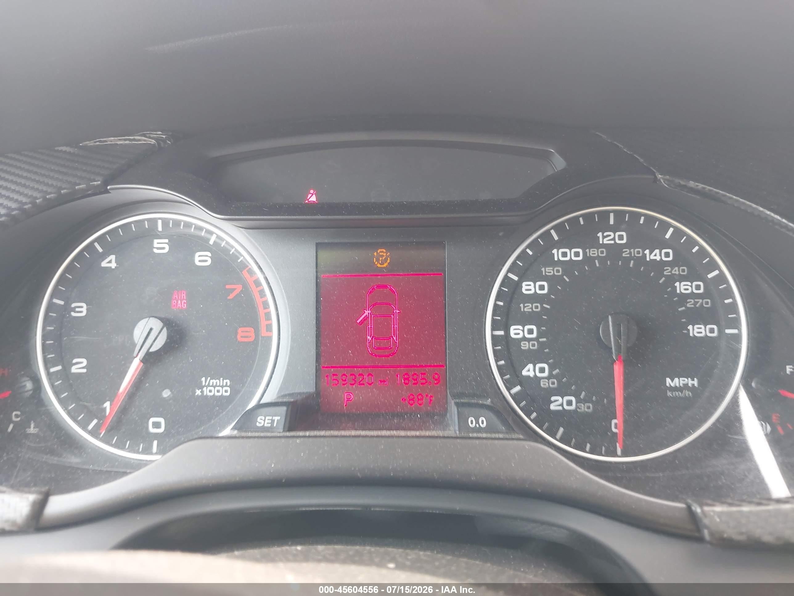 2009 Audi A4 2.0t Premium Black vin: WAUSF78K09N022812