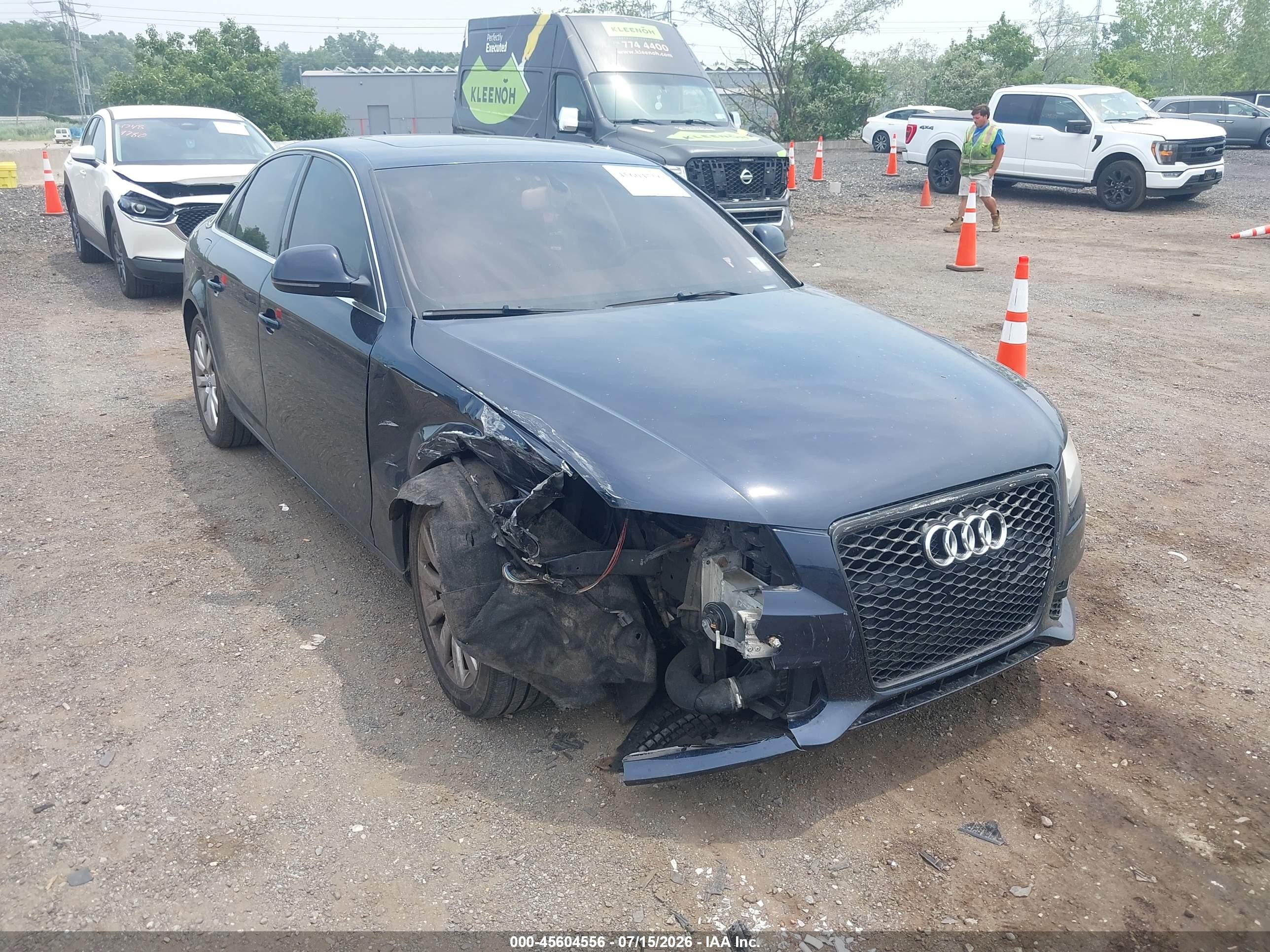 2009 Audi A4 2.0t Premium Black vin: WAUSF78K09N022812