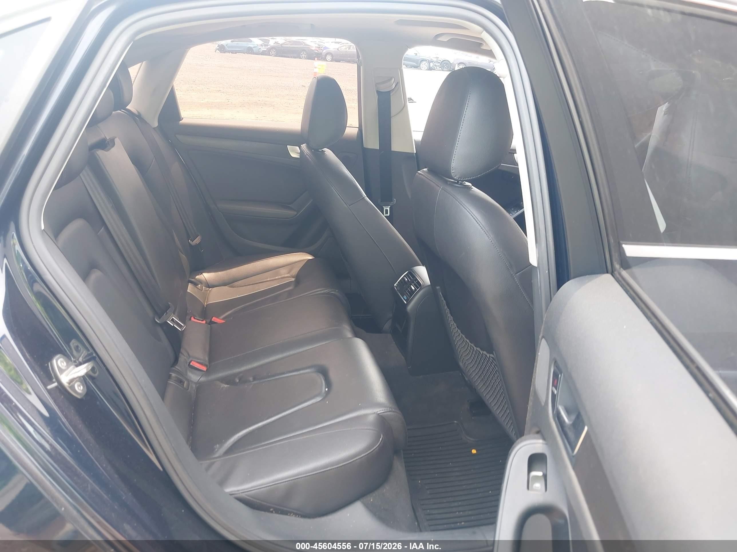 2009 Audi A4 2.0t Premium Black vin: WAUSF78K09N022812