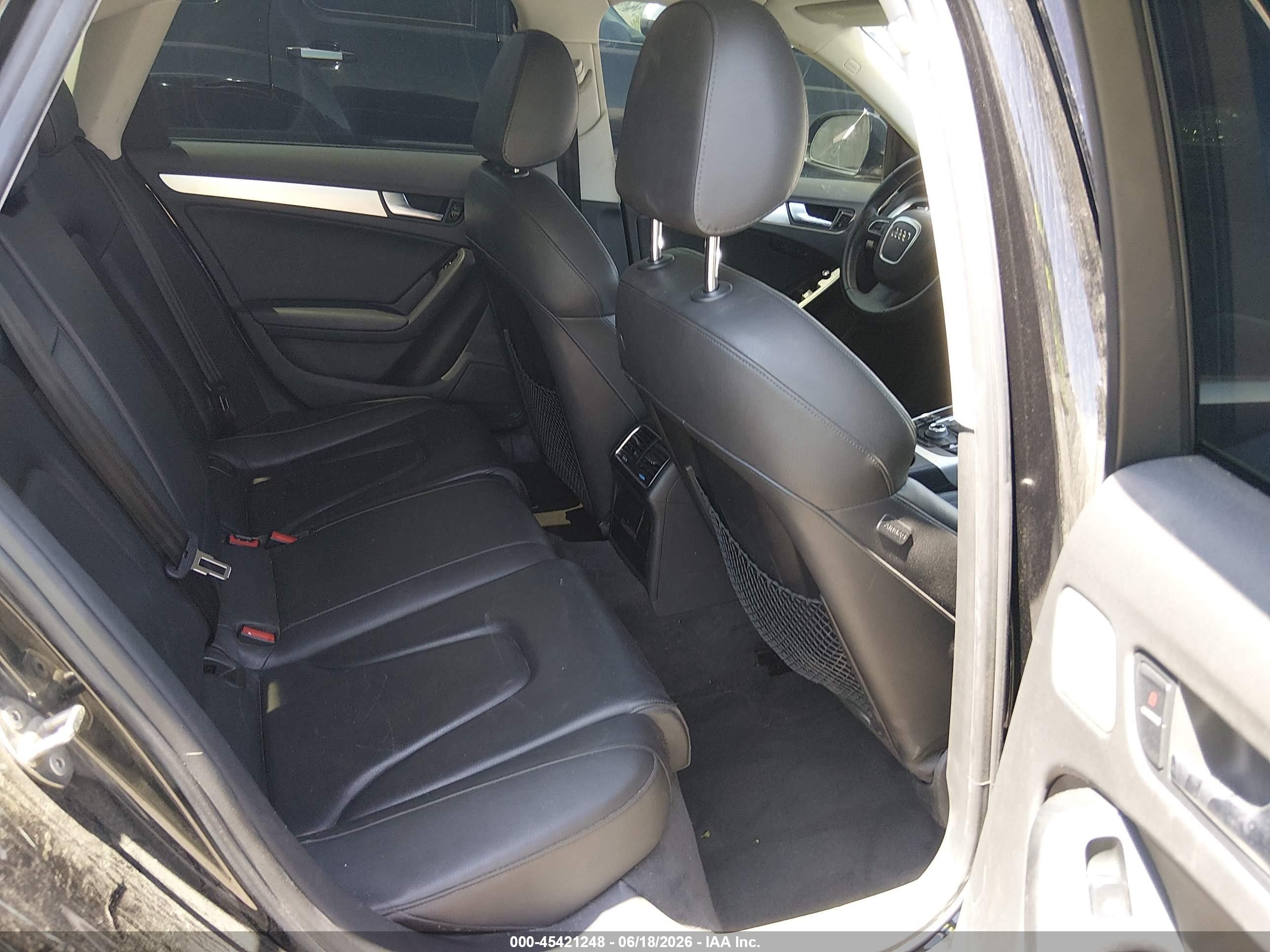 2009 Audi A4 2.0t Premium Black vin: WAUSF78K09N046804