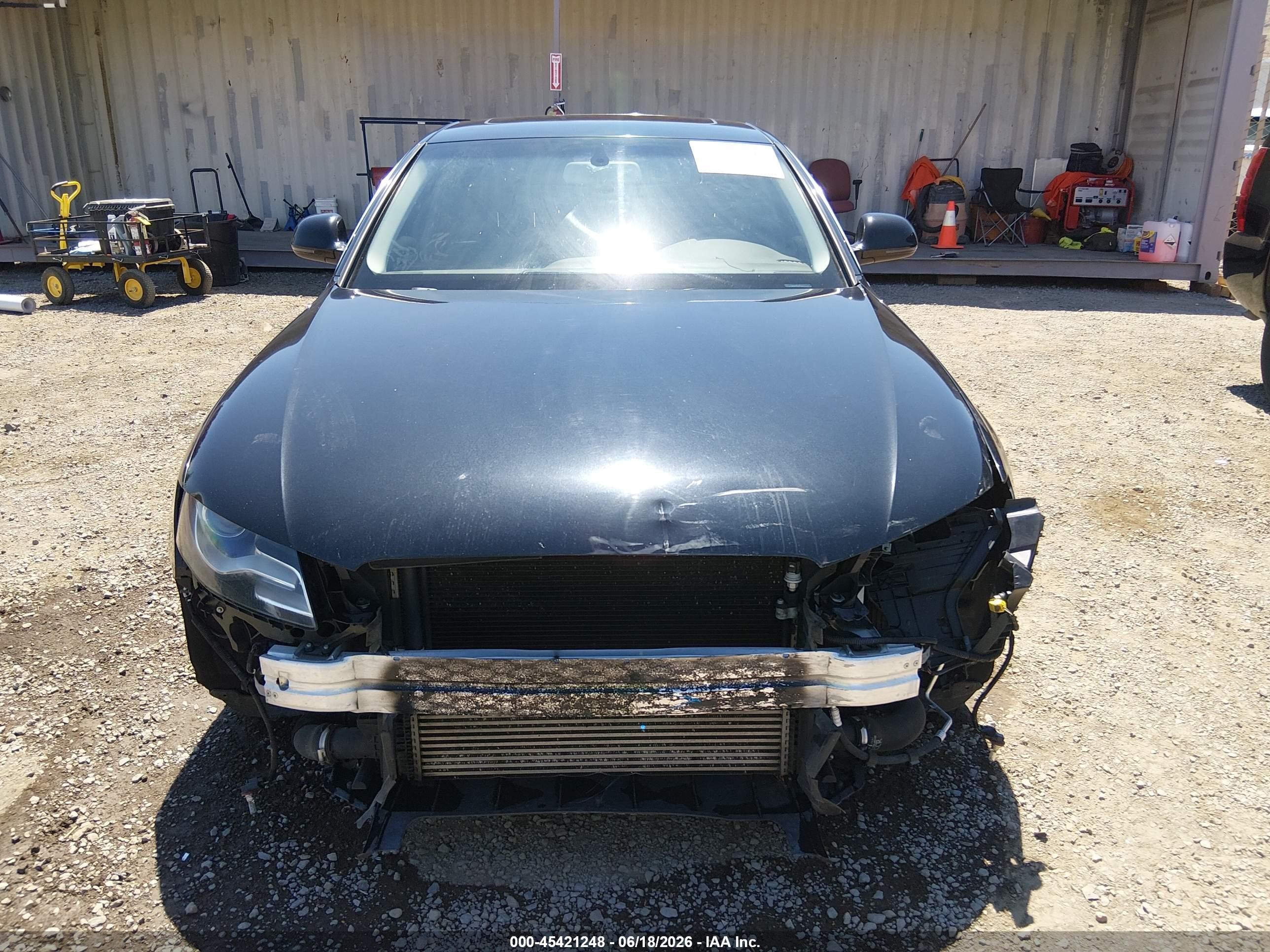 2009 Audi A4 2.0t Premium Black vin: WAUSF78K09N046804