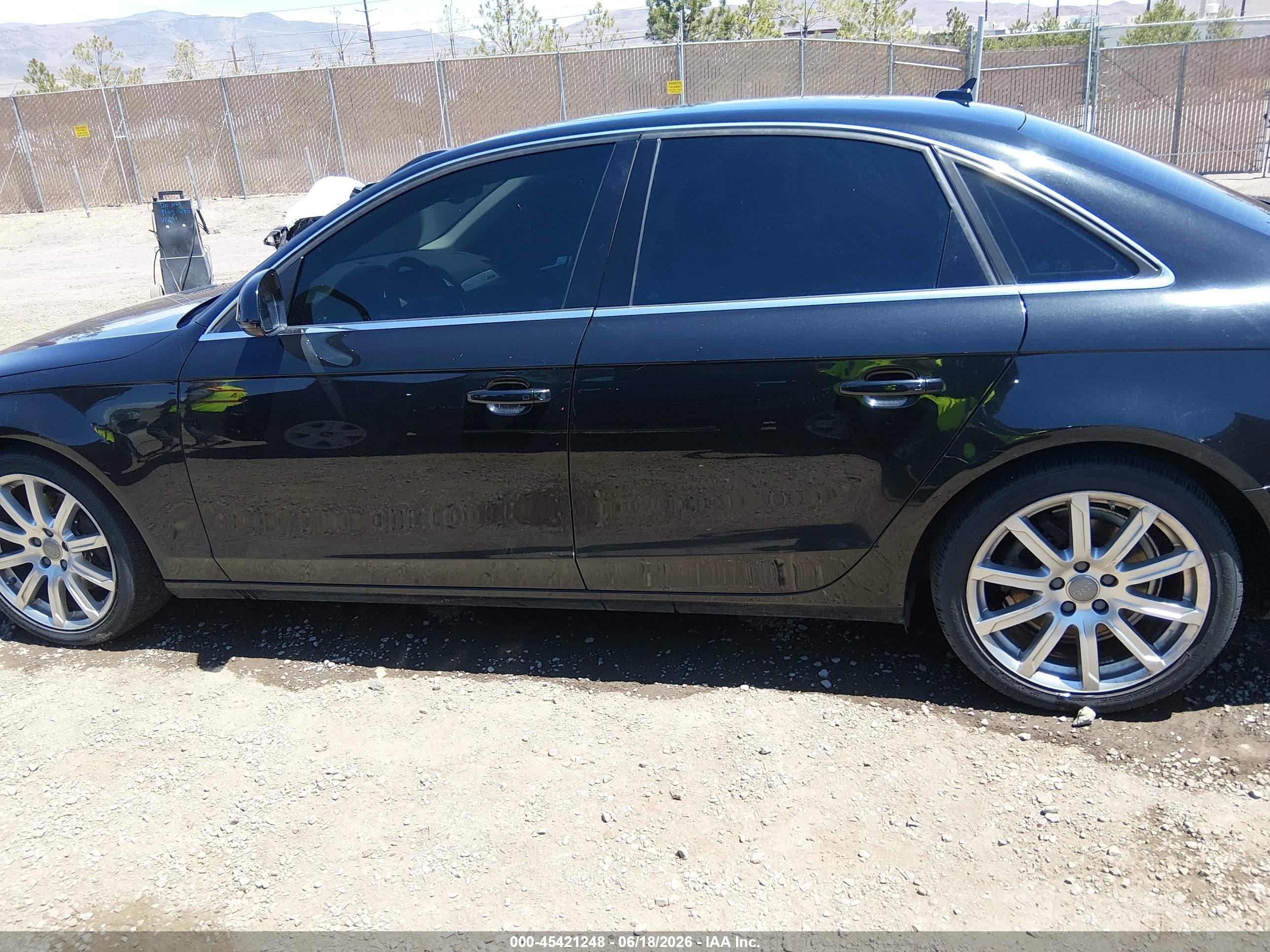 2009 Audi A4 2.0t Premium Black vin: WAUSF78K09N046804