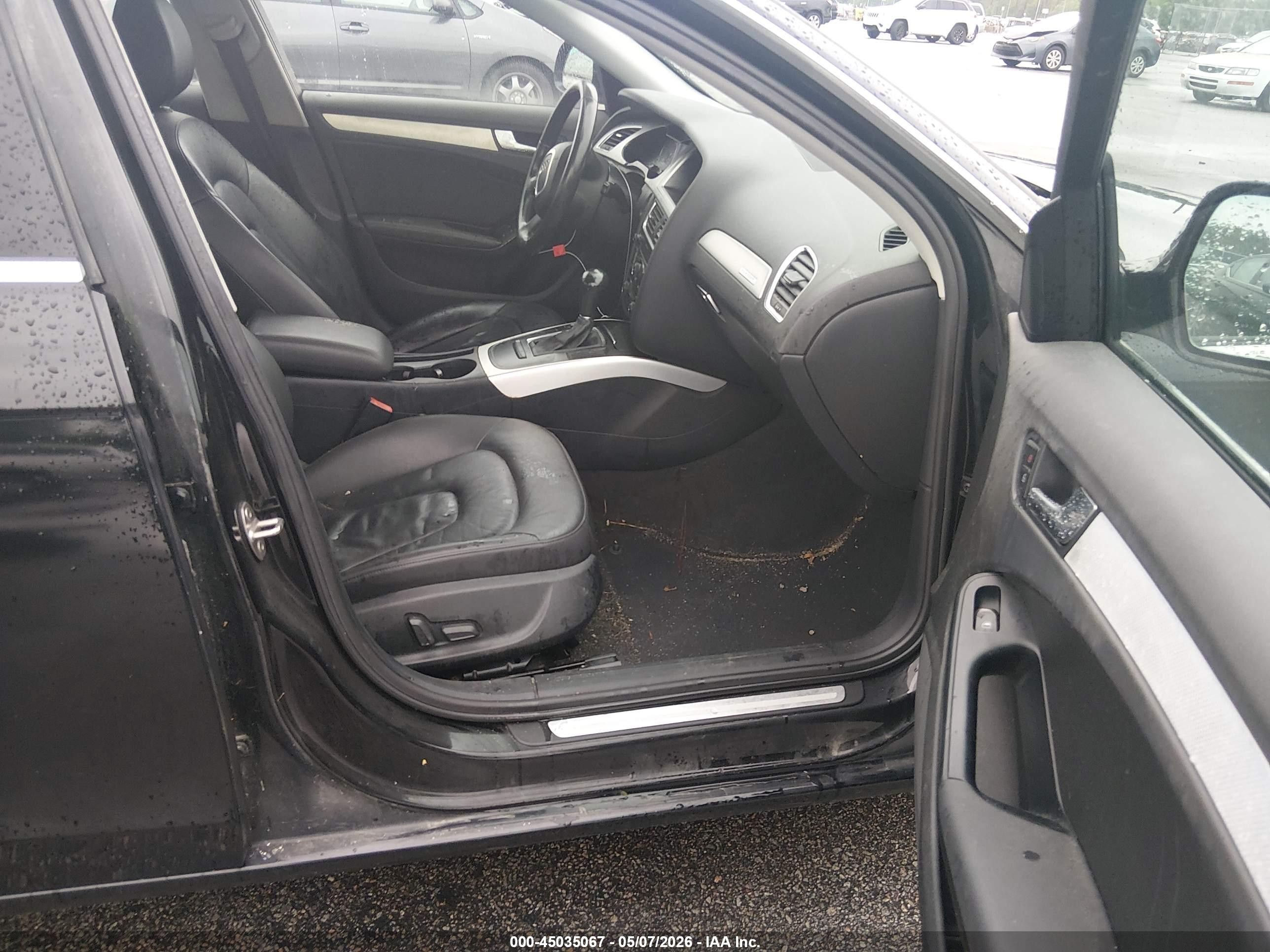 2009 Audi A4 2.0t Premium Black vin: WAUSF78K19A079754