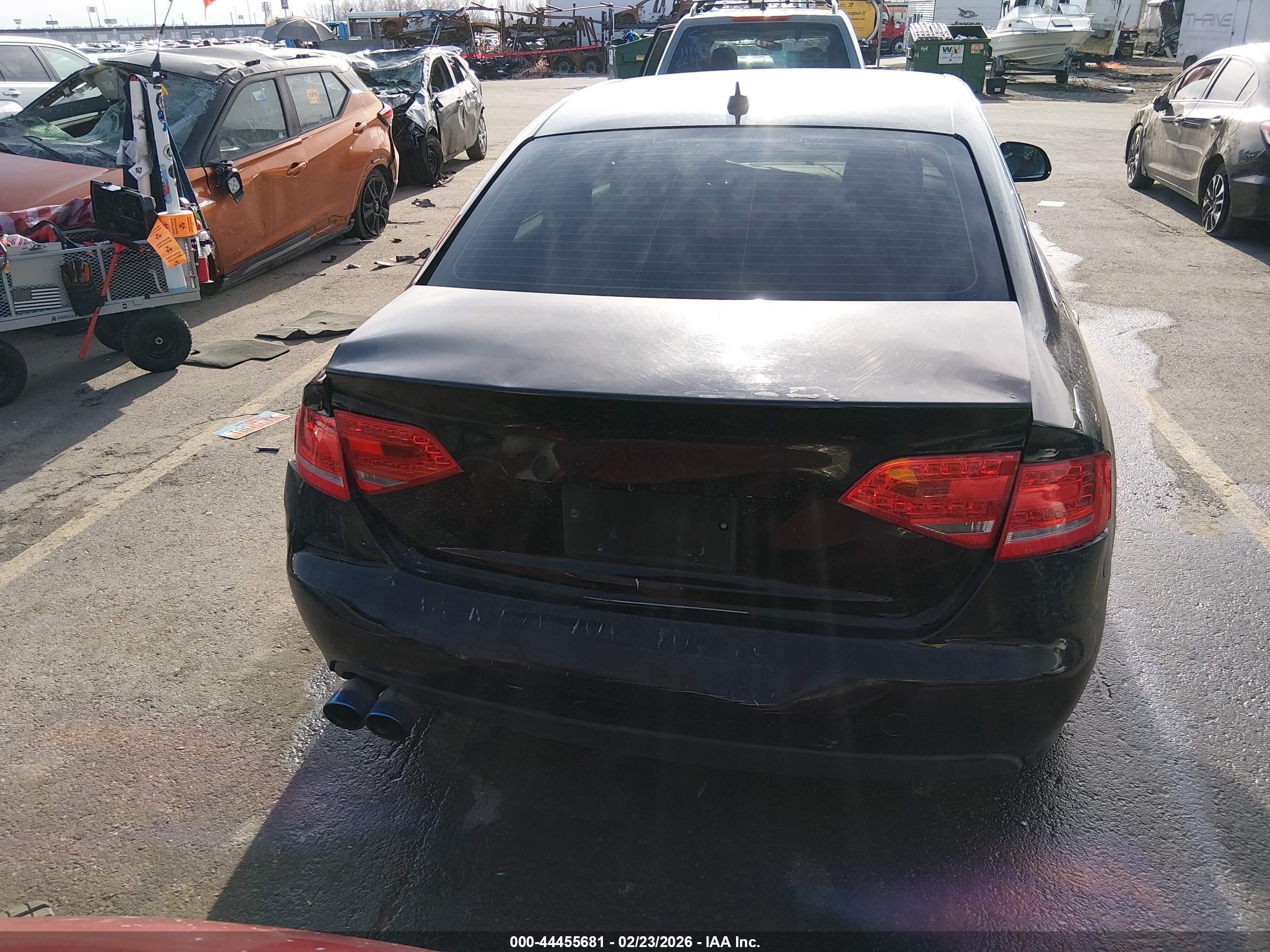 2009 Audi A4 2.0t Premium Black vin: WAUSF78K19N028229