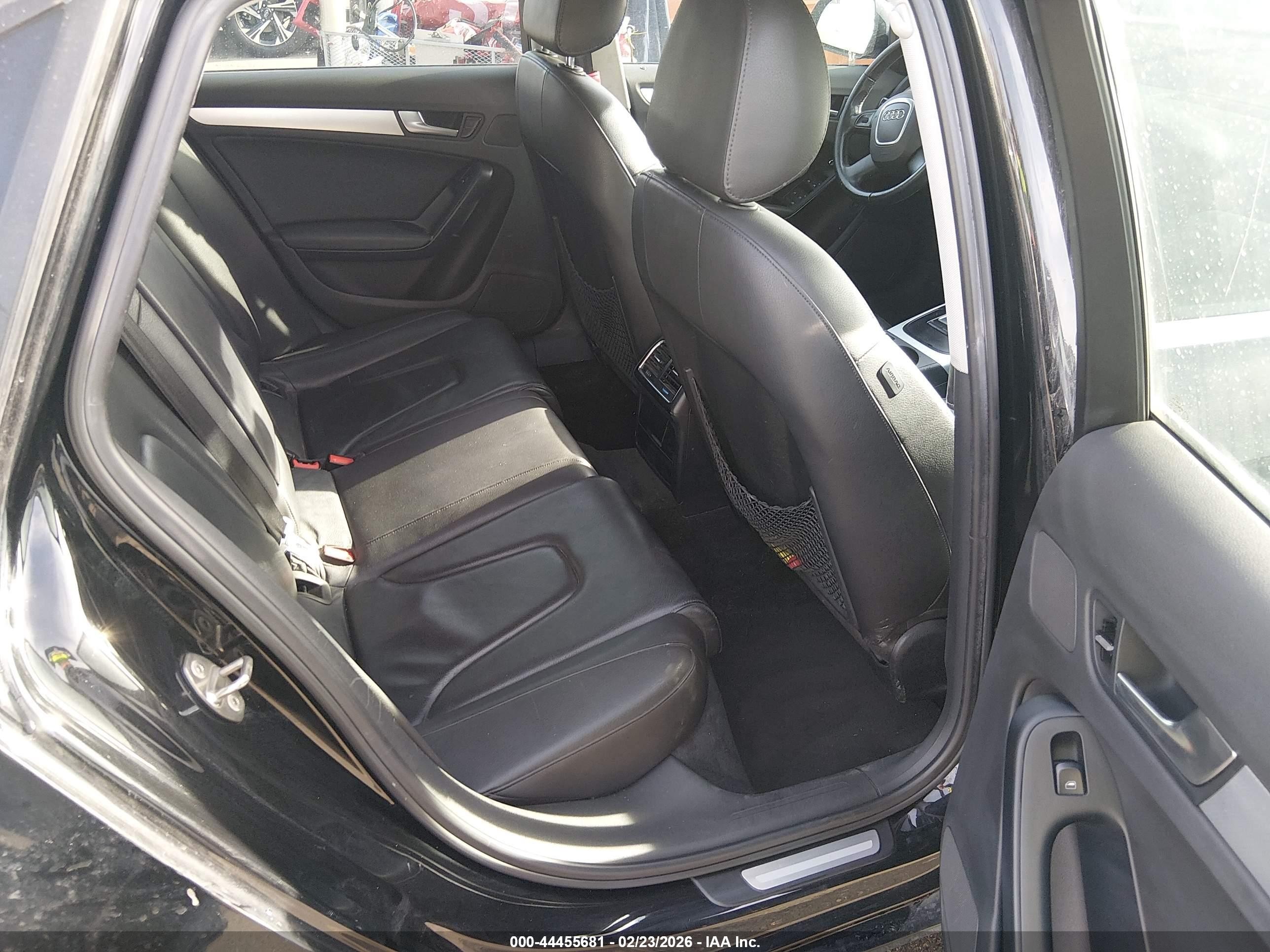 2009 Audi A4 2.0t Premium Black vin: WAUSF78K19N028229