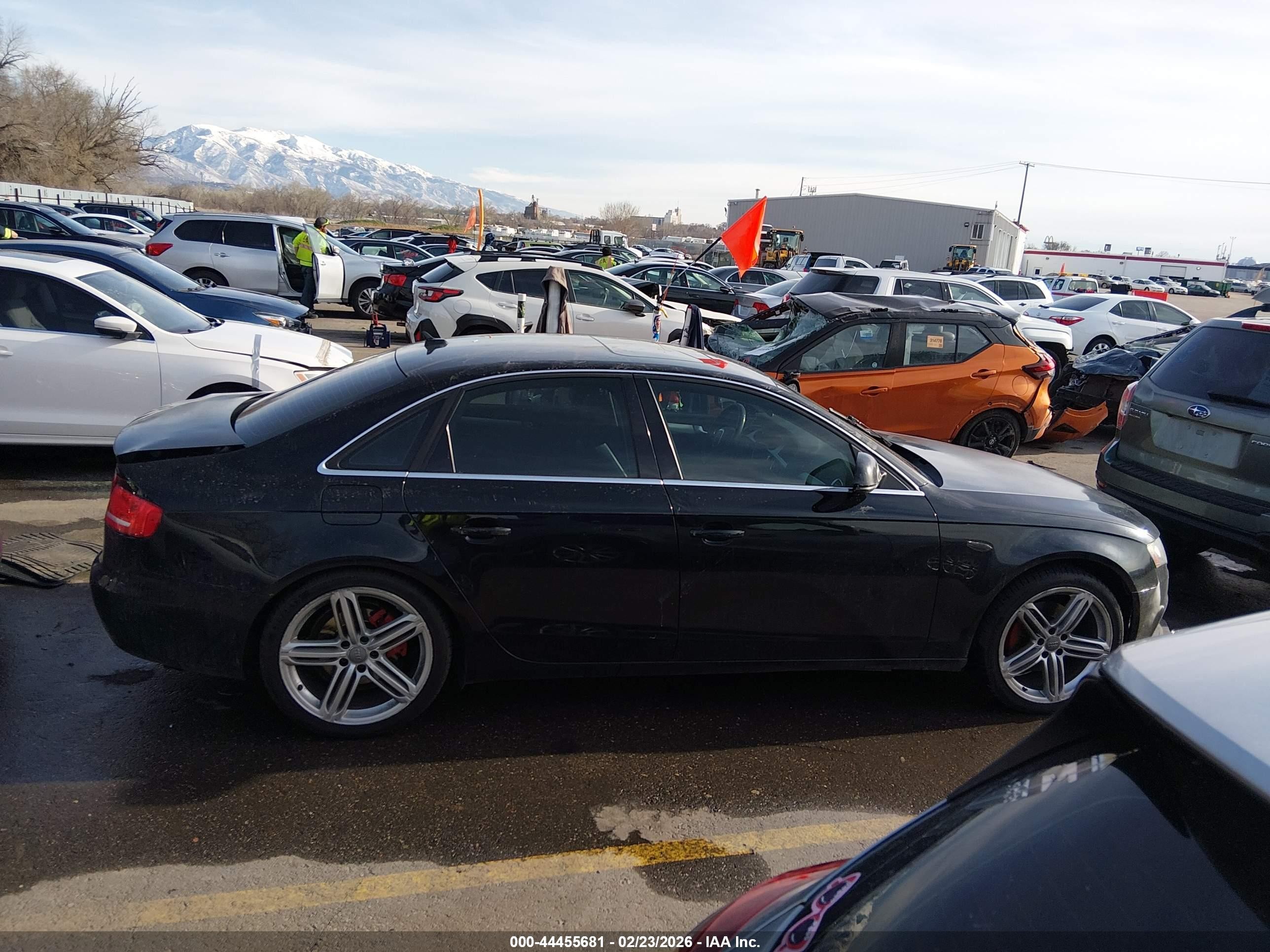2009 Audi A4 2.0t Premium Black vin: WAUSF78K19N028229