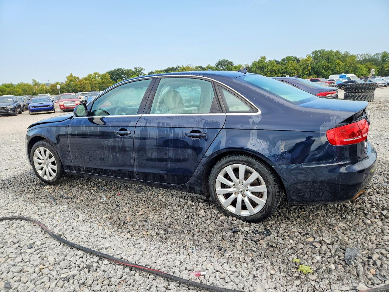 2009 Audi A4 Premium Plus Синий vin: WAUSF78K19N050151
