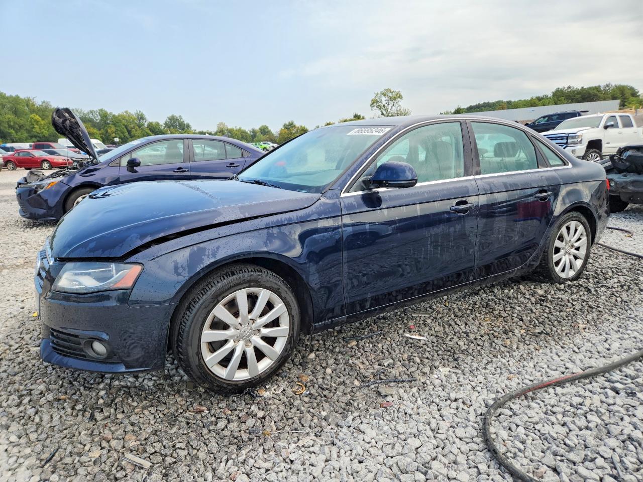 2009 Audi A4 Premium Plus Синий vin: WAUSF78K19N050151