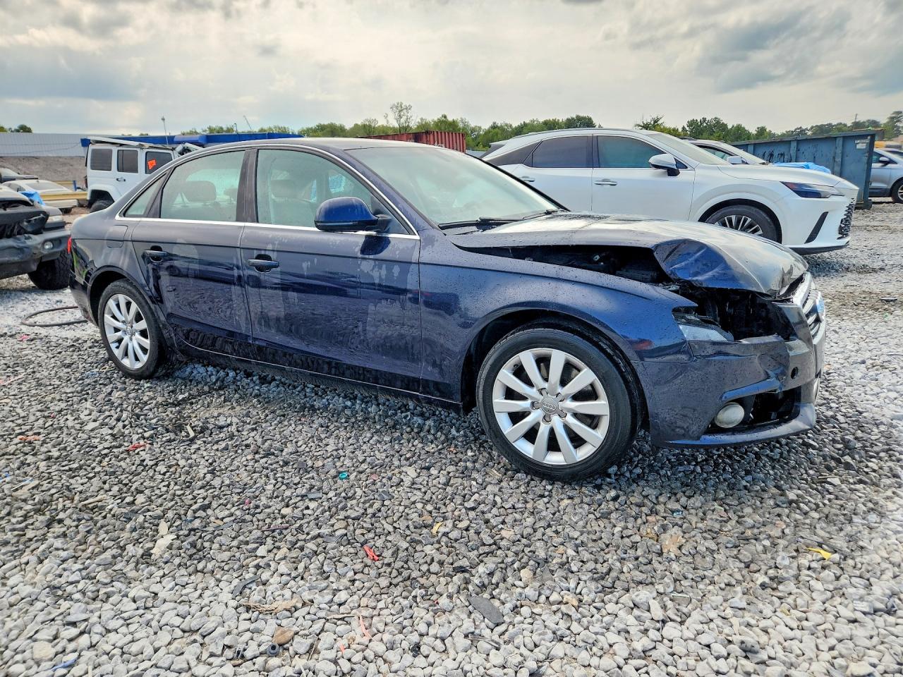 2009 Audi A4 Premium Plus Синий vin: WAUSF78K19N050151