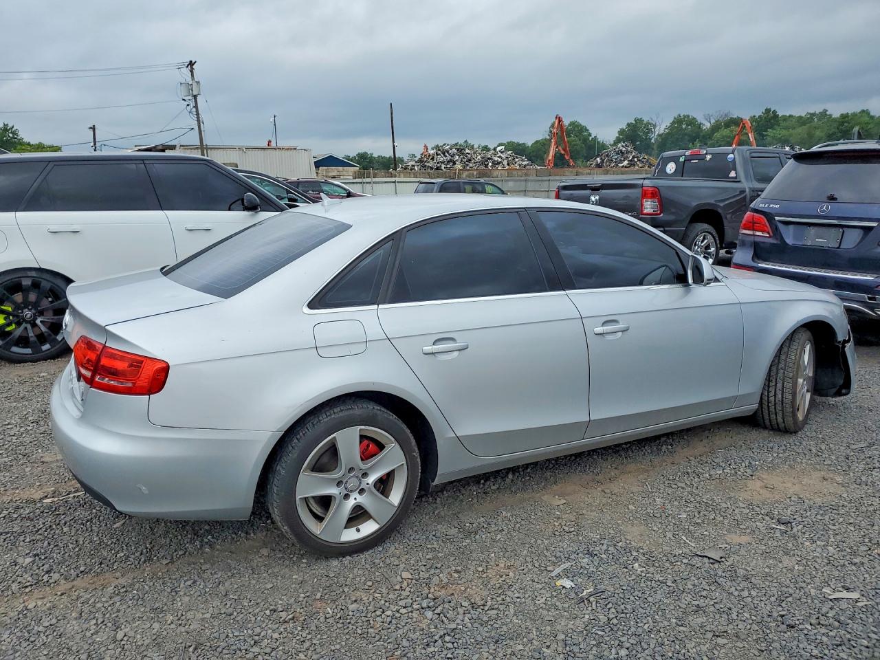 2009 Audi A4 Premium Plus Silver vin: WAUSF78K29N040132