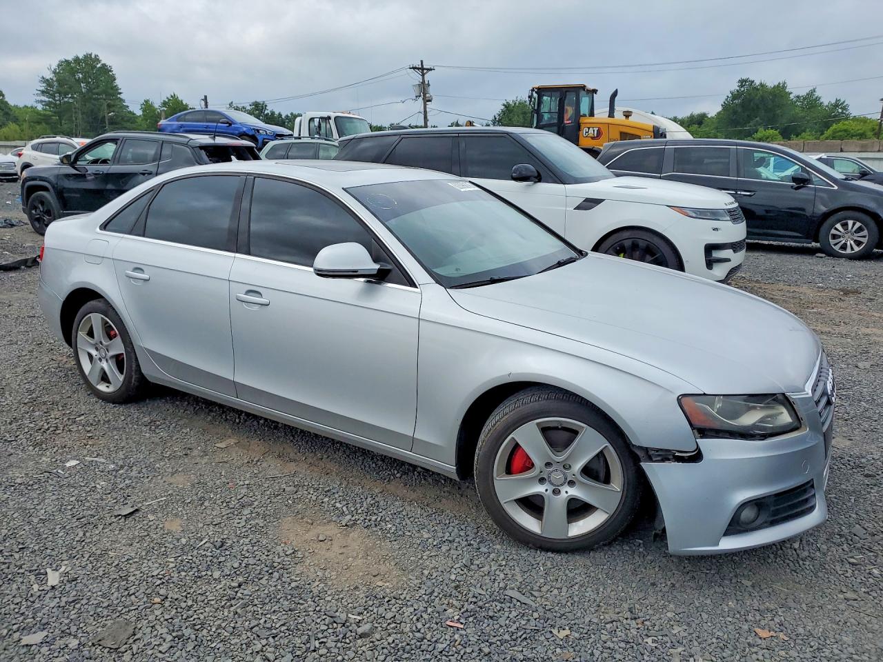 2009 Audi A4 Premium Plus Silver vin: WAUSF78K29N040132