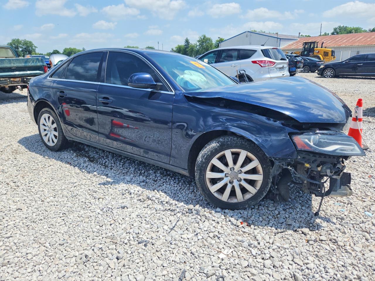 2009 Audi A4 Premium Plus Blue vin: WAUSF78K29N048666