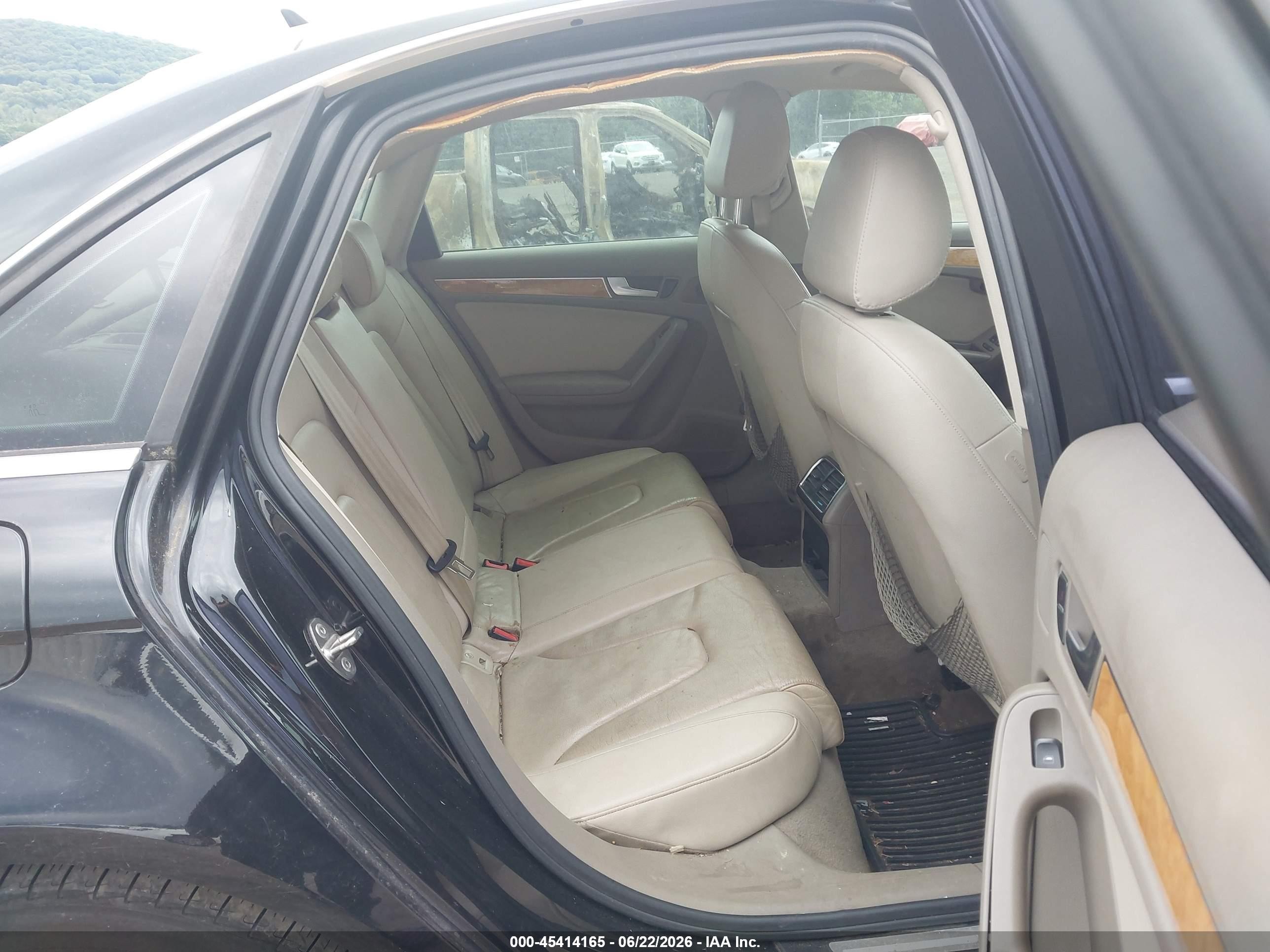 2009 Audi A4 2.0t Premium Black vin: WAUSF78K49N016379