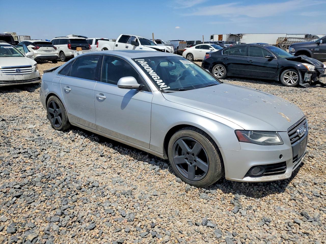2009 Audi A4 Silver vin: WAUSF78K49N065159