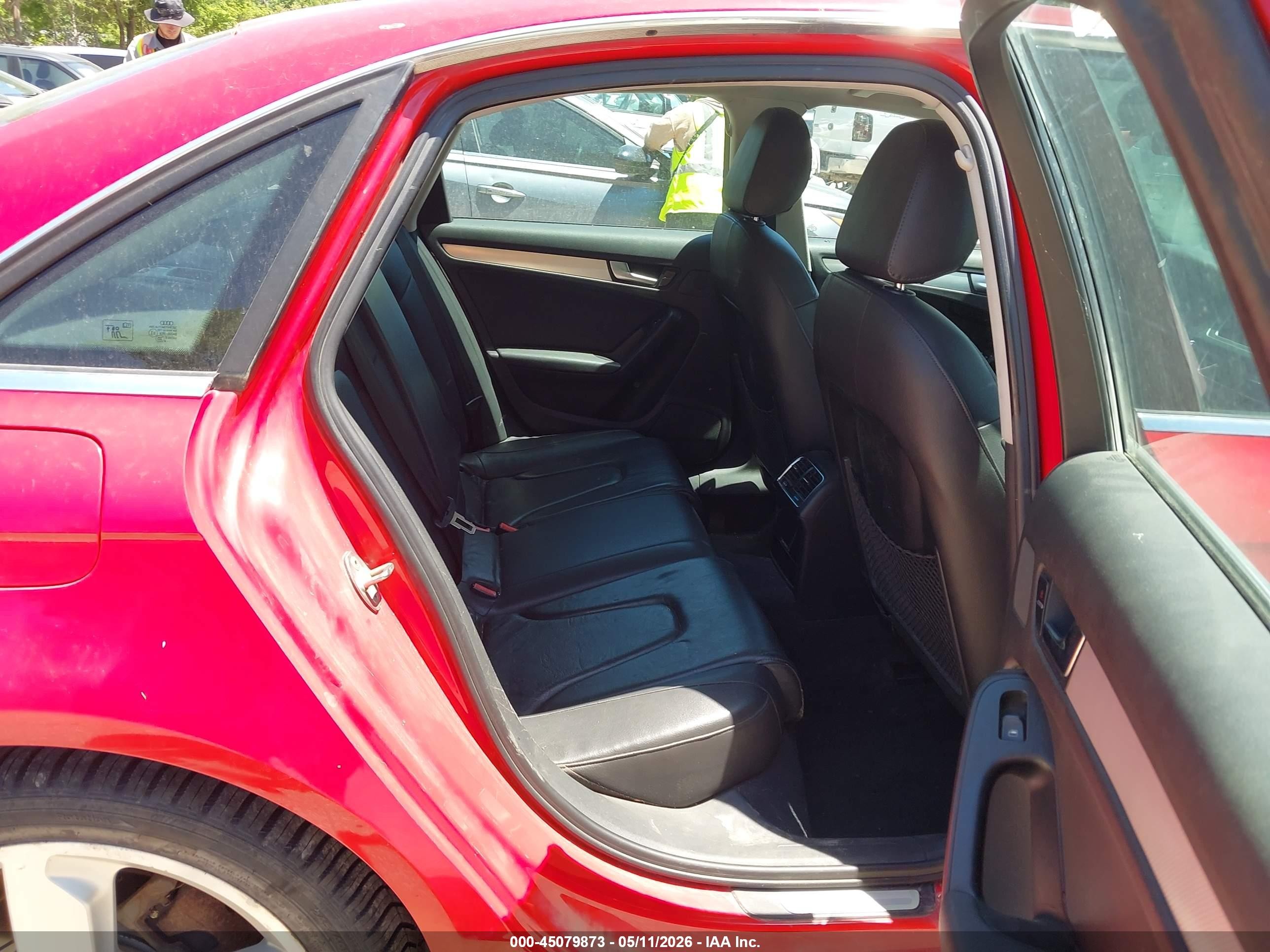 2009 Audi A4 2.0t Premium Красный vin: WAUSF78K59N046748