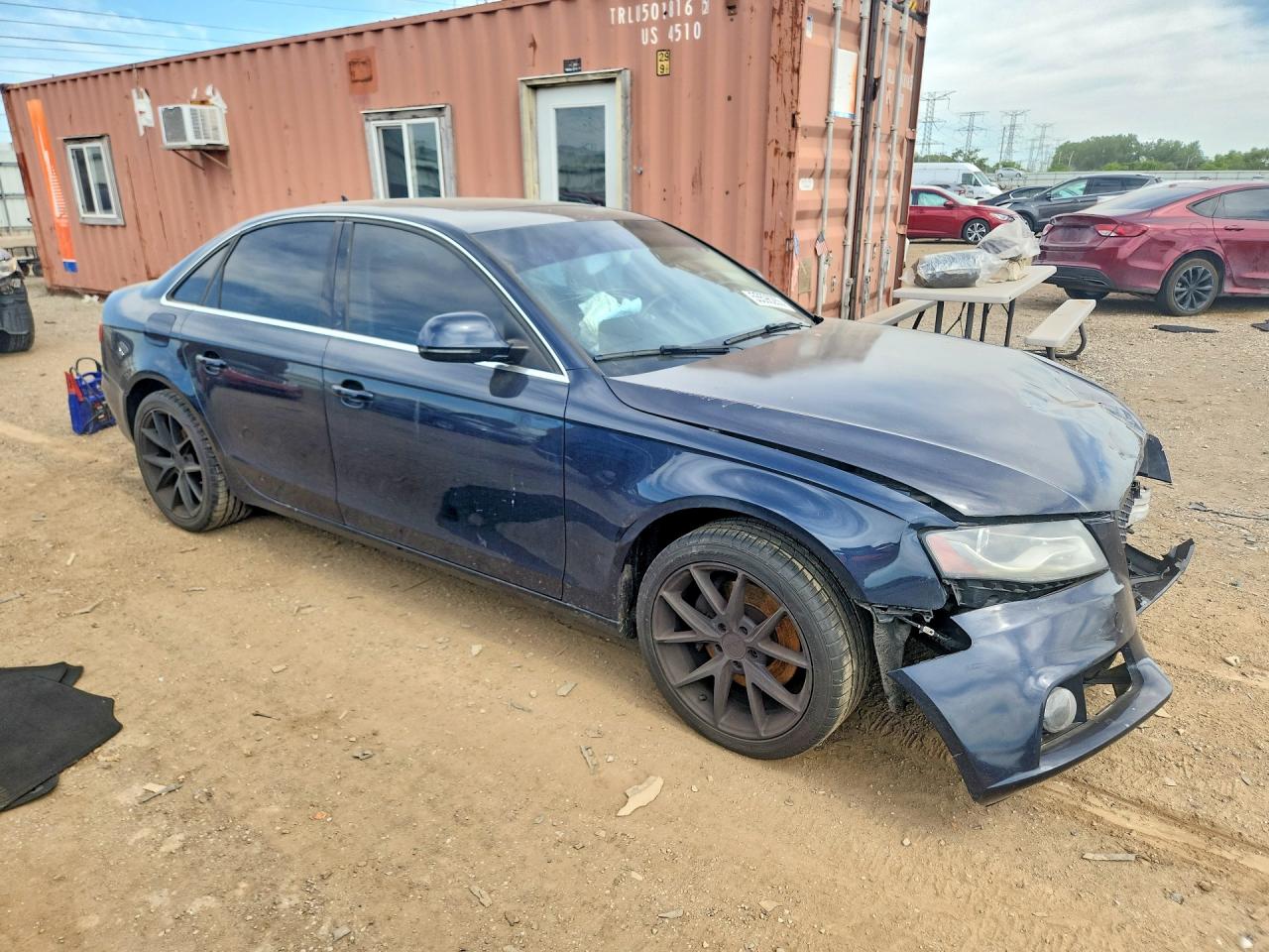 2009 Audi A4 Premium Plus Синий vin: WAUSF78K69N036715