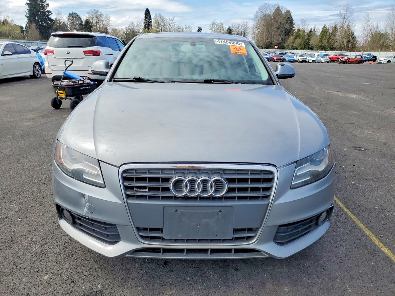 2009 Audi A4 Premium Plus Silver vin: WAUSF78K69N043261