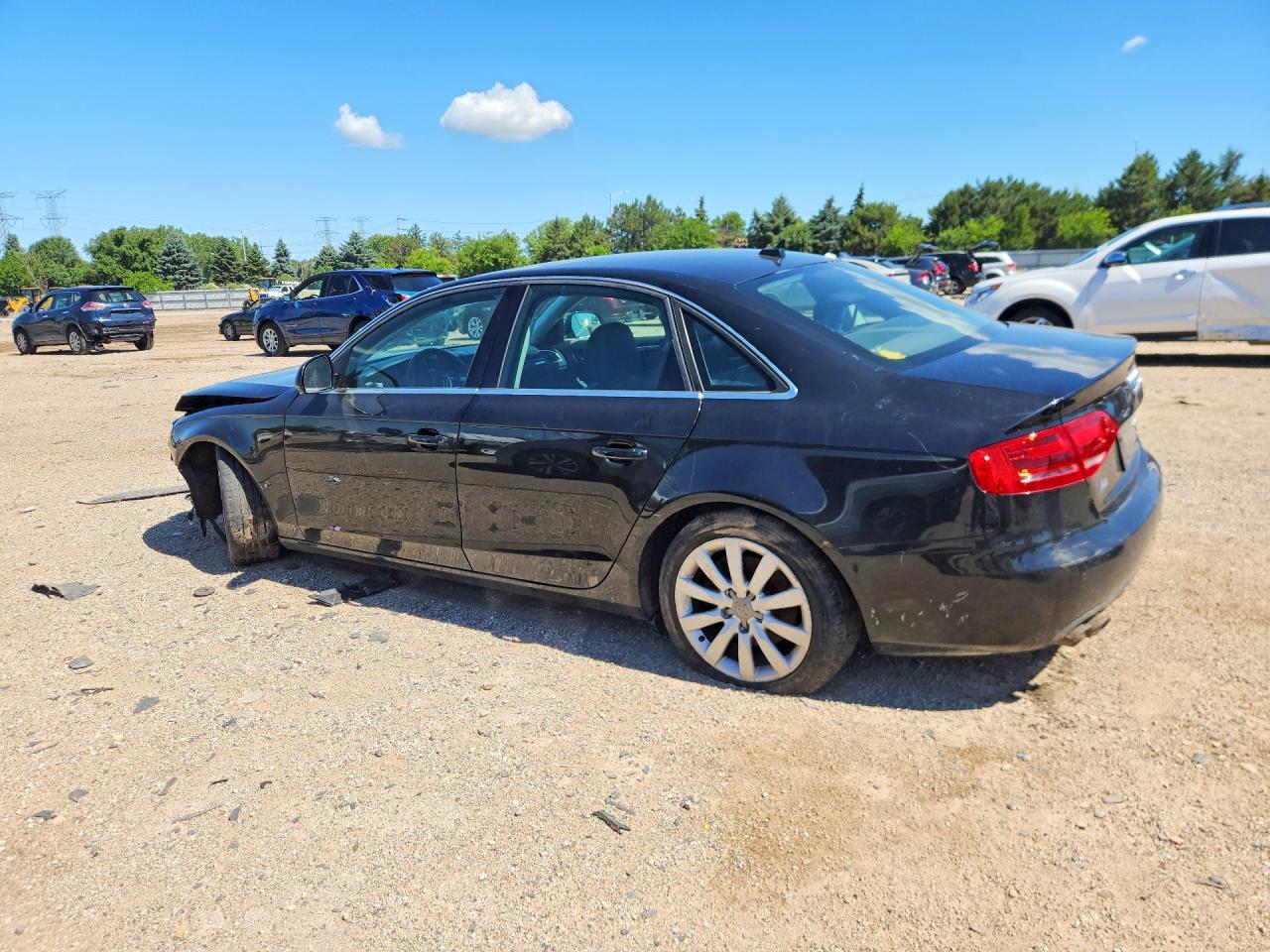 2009 Audi A4 Premium Plus Black vin: WAUSF78K89N043374