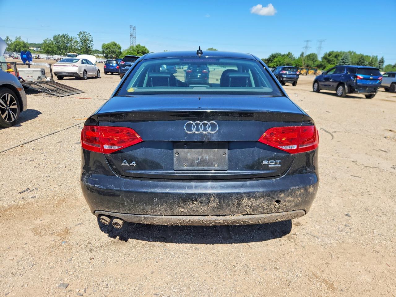 2009 Audi A4 Premium Plus Black vin: WAUSF78K89N043374