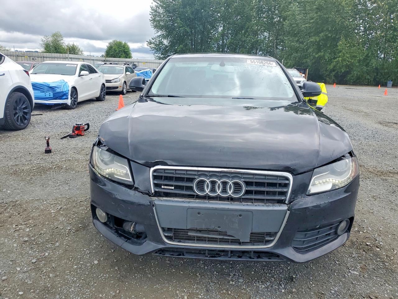2009 Audi A4 Premium Plus Black vin: WAUSF78K99N054352