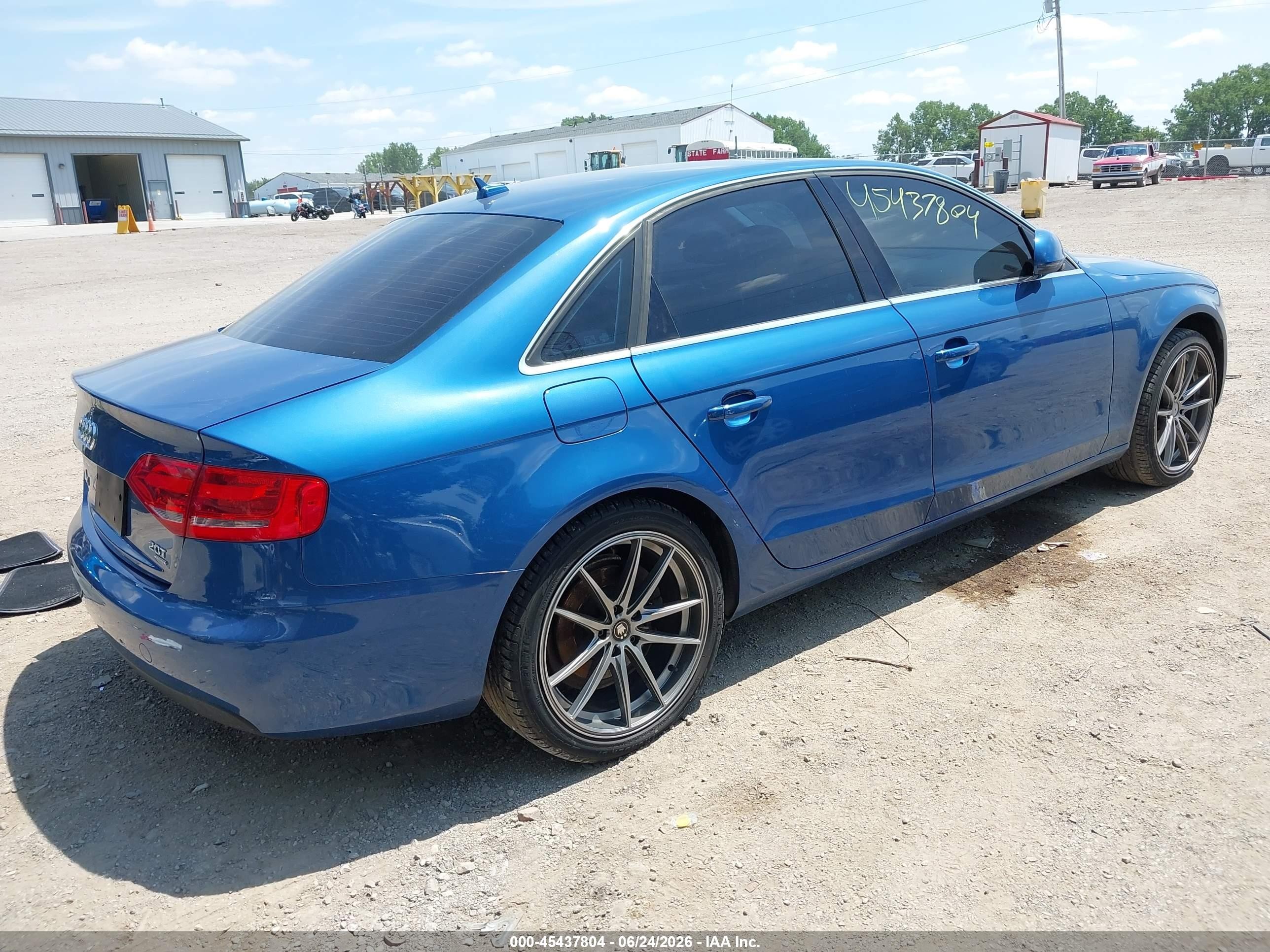 2009 Audi A4 2.0t Premium Blue vin: WAUSF78KX9N055929