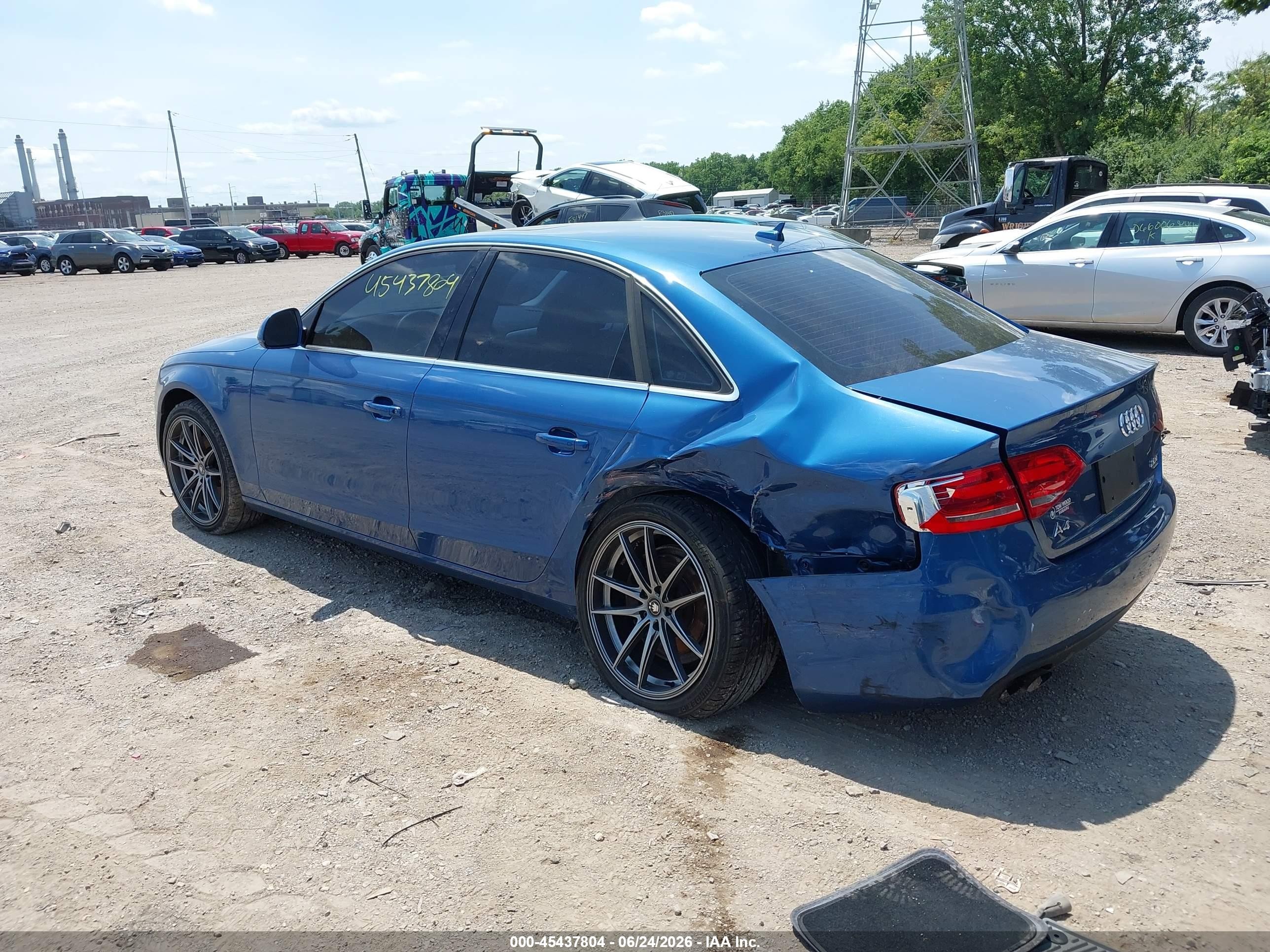 2009 Audi A4 2.0t Premium Blue vin: WAUSF78KX9N055929