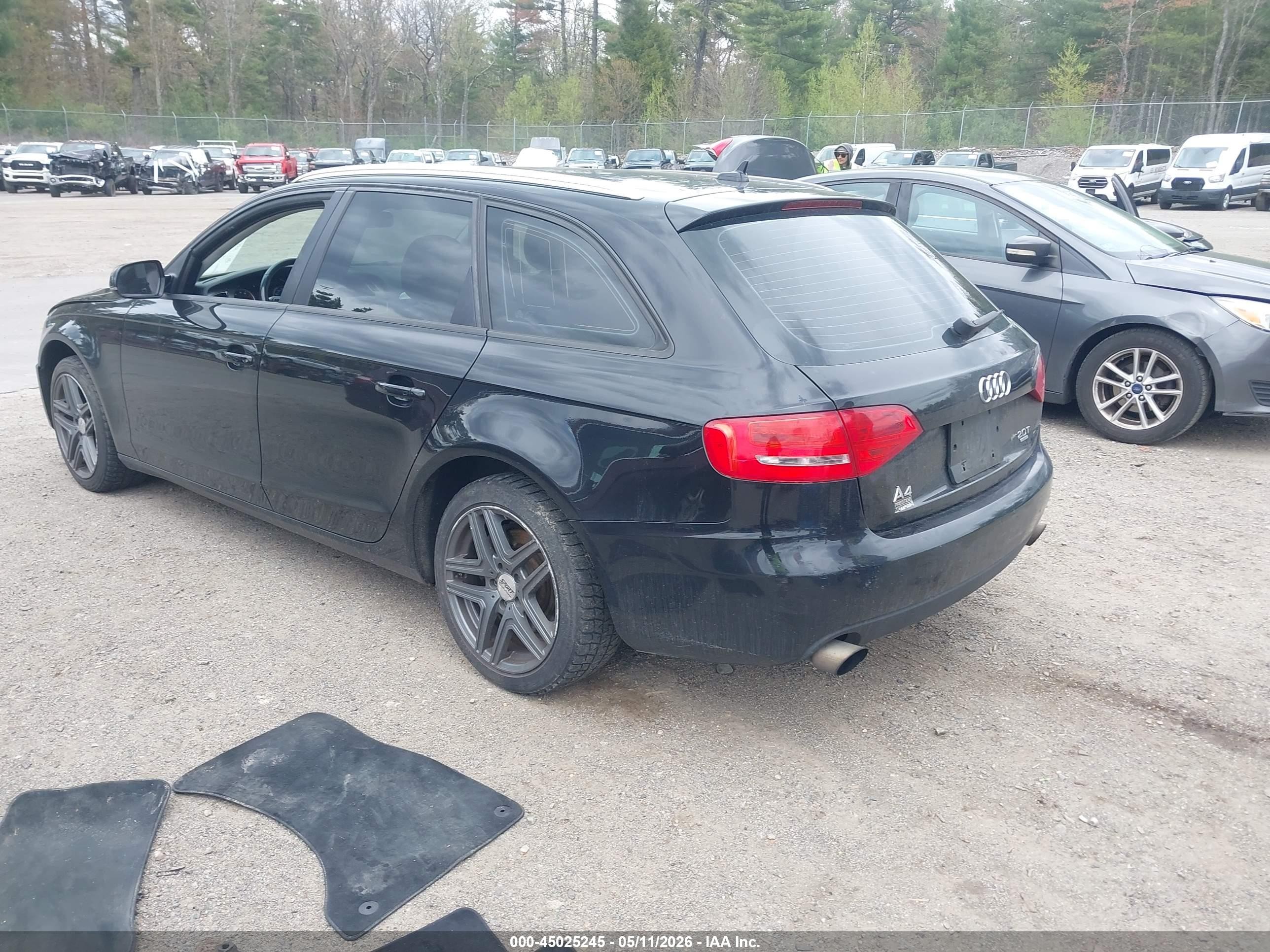 2011 Audi A4 2.0t Premium Black vin: WAUSFAFL0BA014294