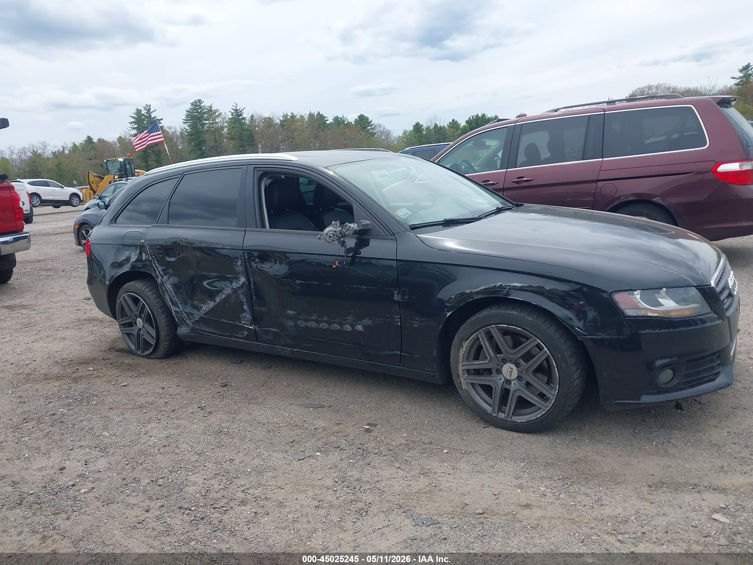 2011 Audi A4 2.0t Premium Black vin: WAUSFAFL0BA014294