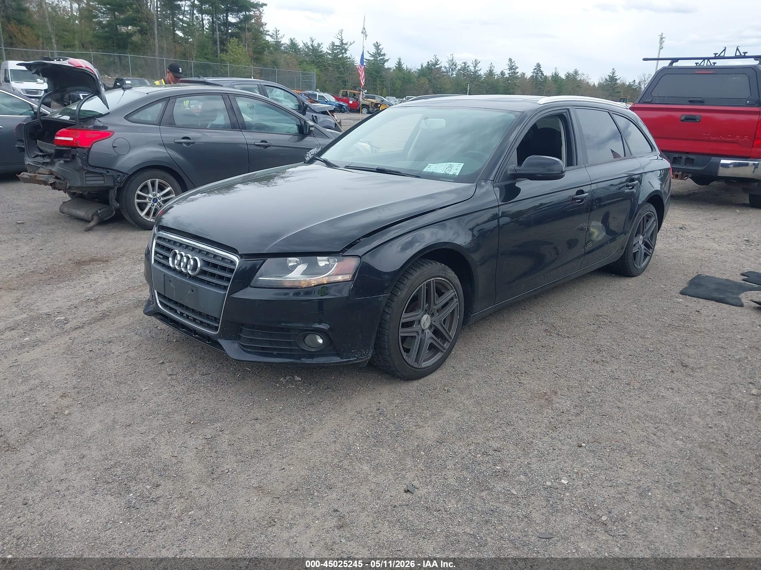 2011 Audi A4 2.0t Premium Black vin: WAUSFAFL0BA014294