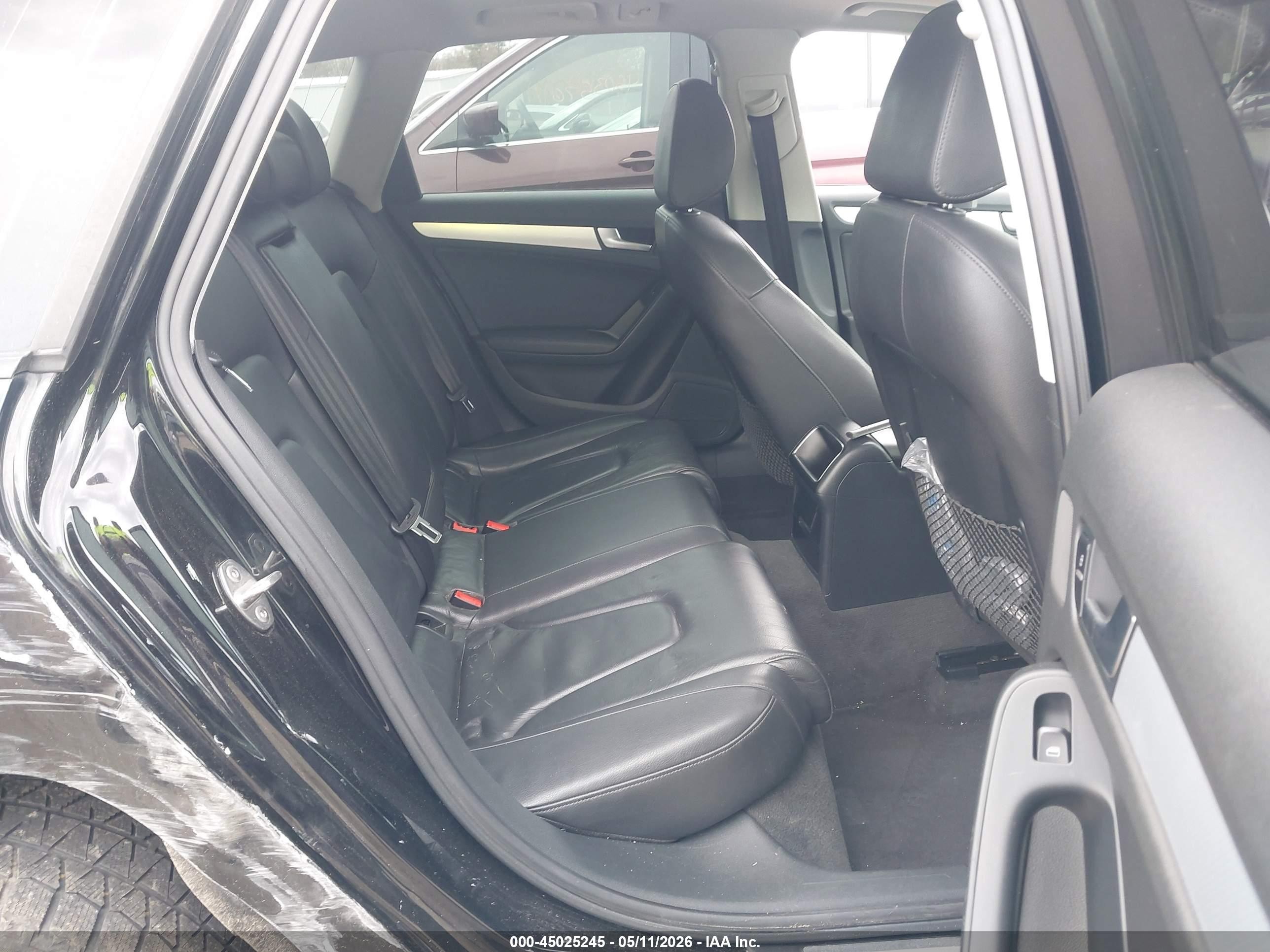 2011 Audi A4 2.0t Premium Black vin: WAUSFAFL0BA014294
