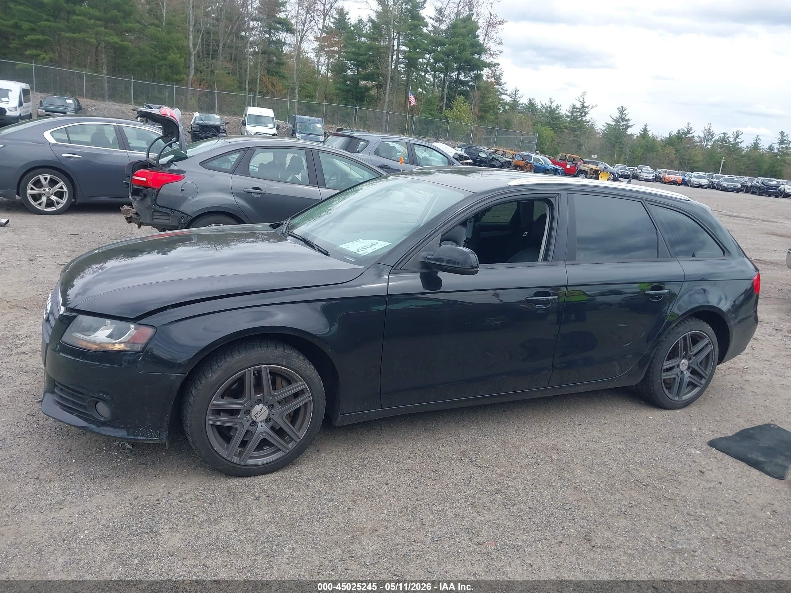 2011 Audi A4 2.0t Premium Black vin: WAUSFAFL0BA014294