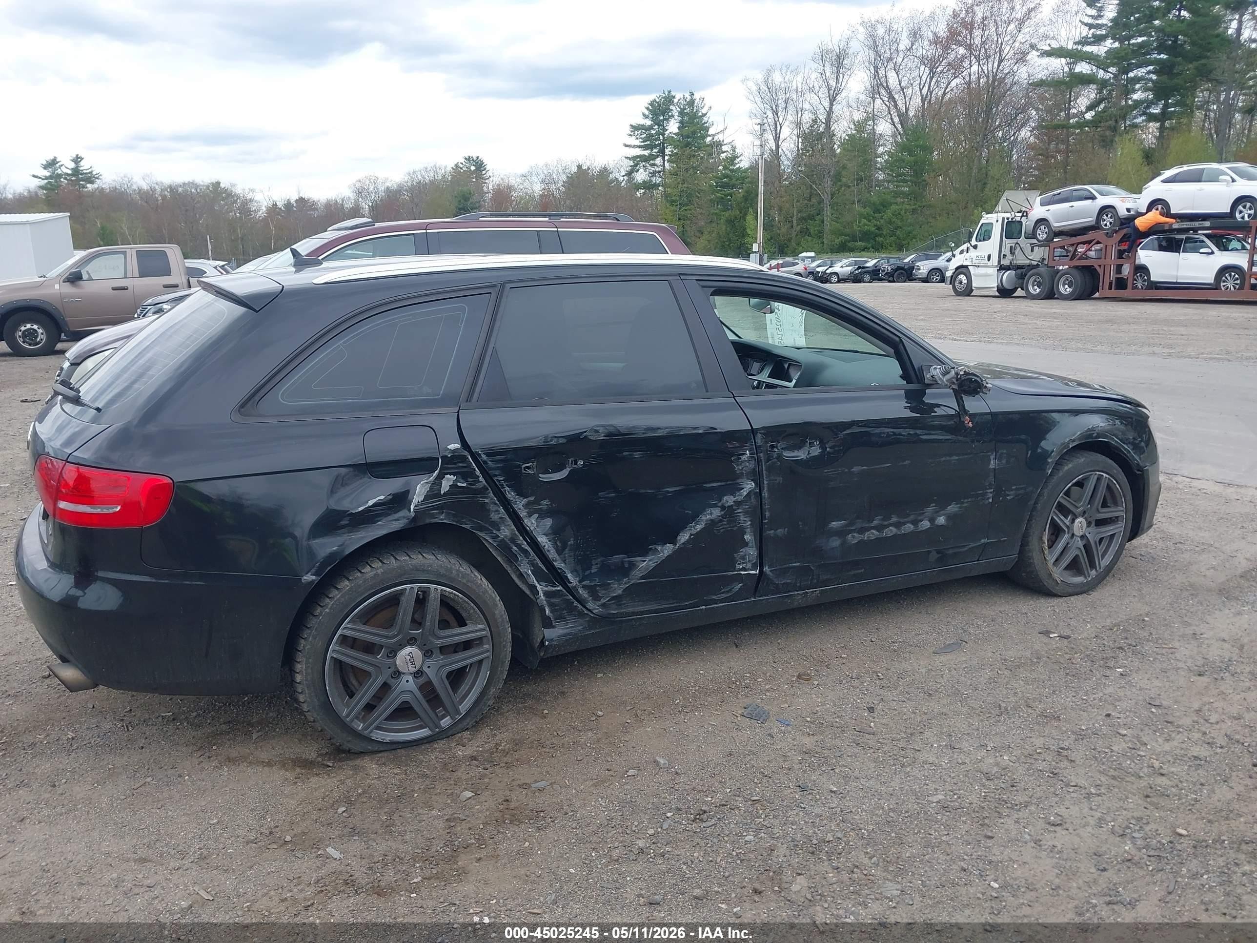 2011 Audi A4 2.0t Premium Black vin: WAUSFAFL0BA014294