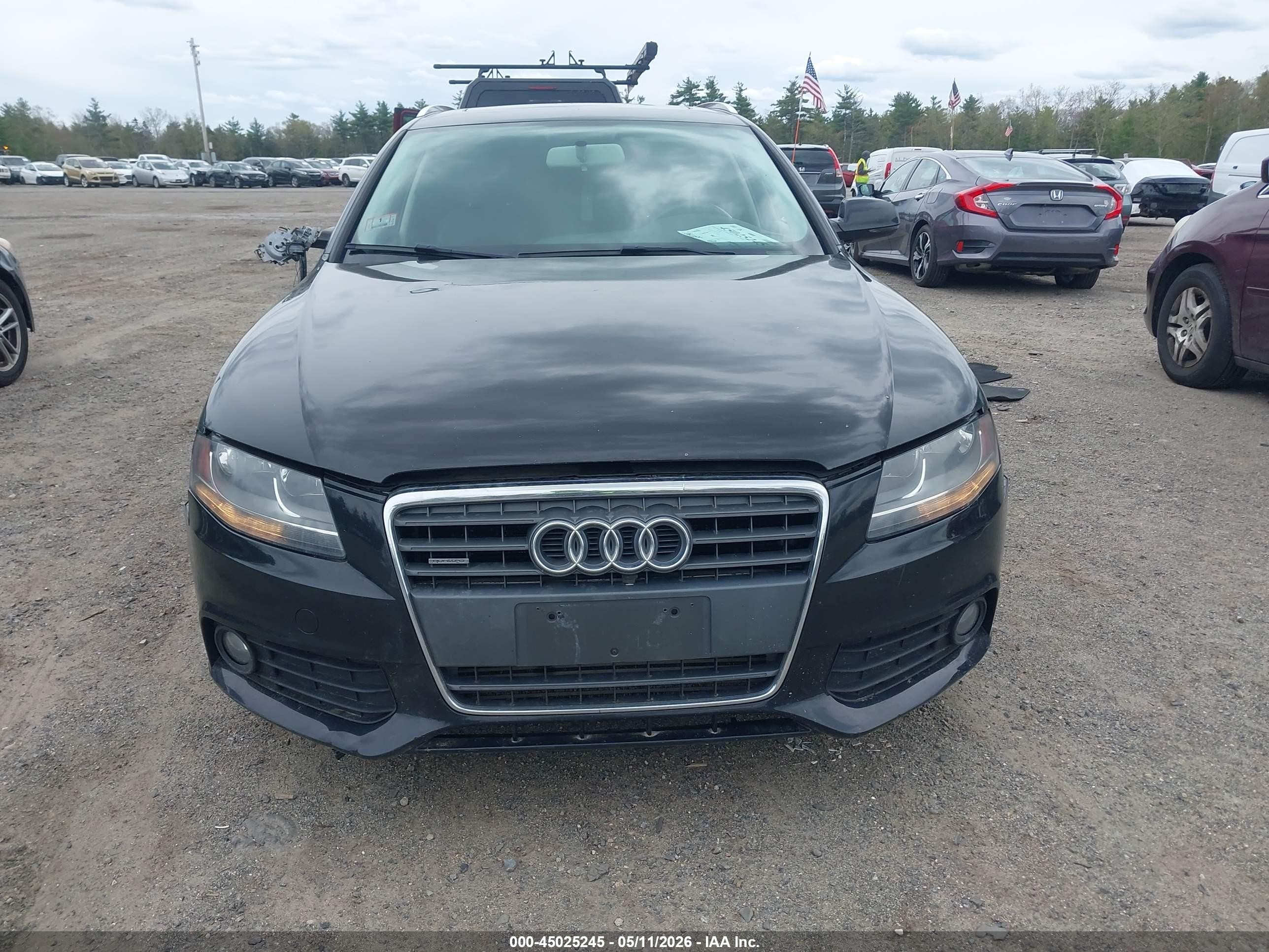 2011 Audi A4 2.0t Premium Black vin: WAUSFAFL0BA014294