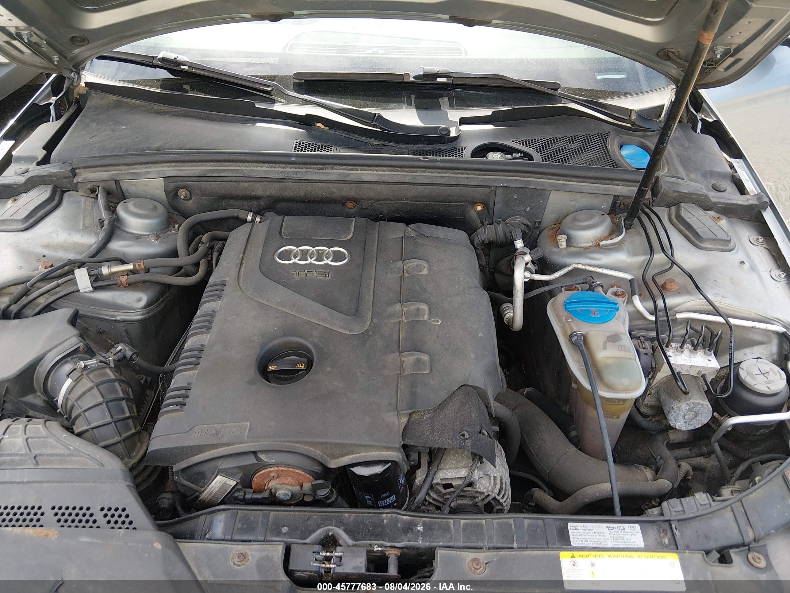 2011 Audi A4 2.0t Premium Silver vin: WAUSFAFL0BA016885