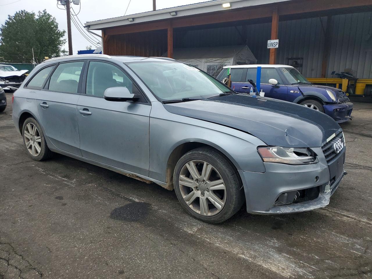 2010 Audi A4 Premium Gray vin: WAUSFAFL3AA177696