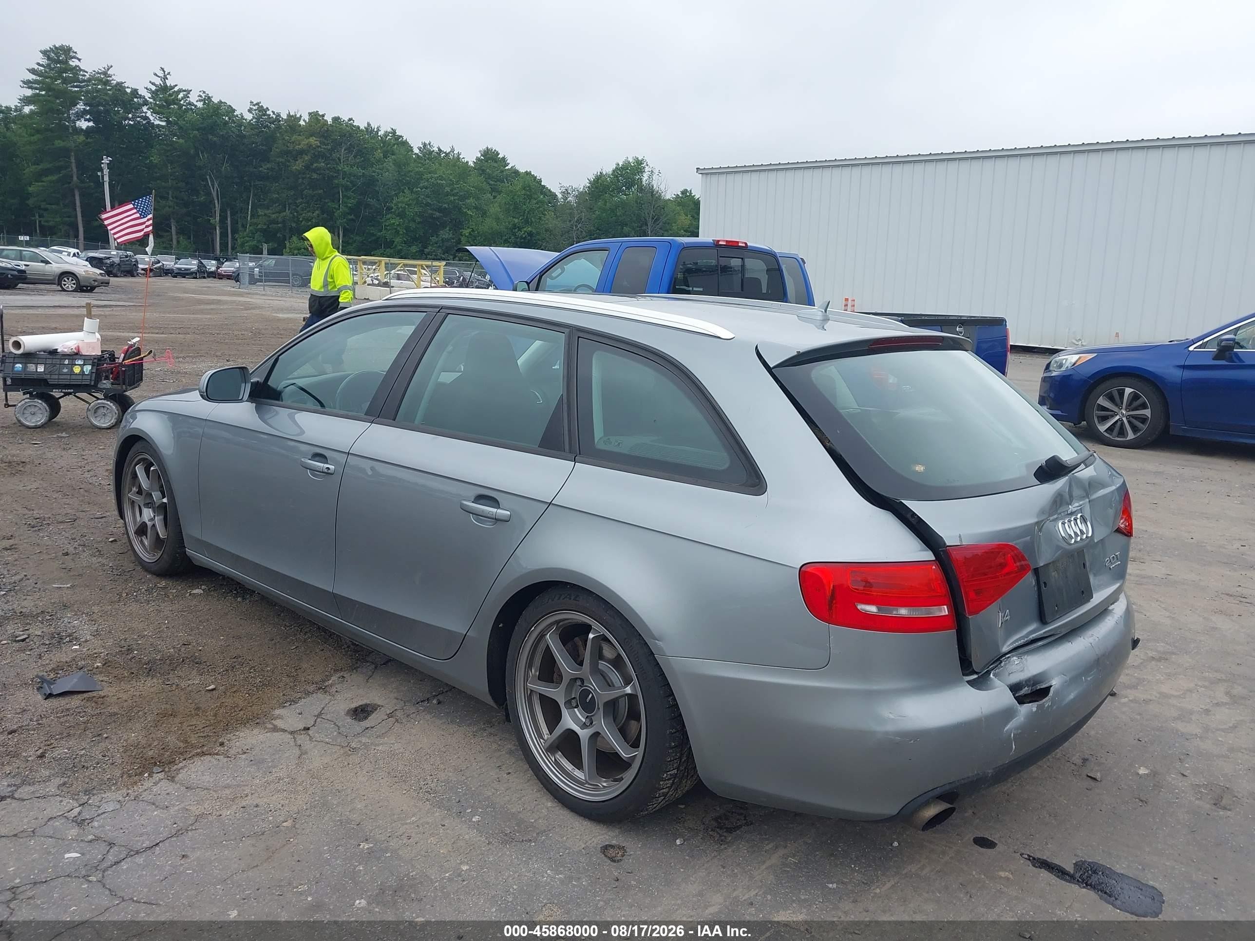 2011 Audi A4 2.0t Premium Gray vin: WAUSFAFL4BA080007