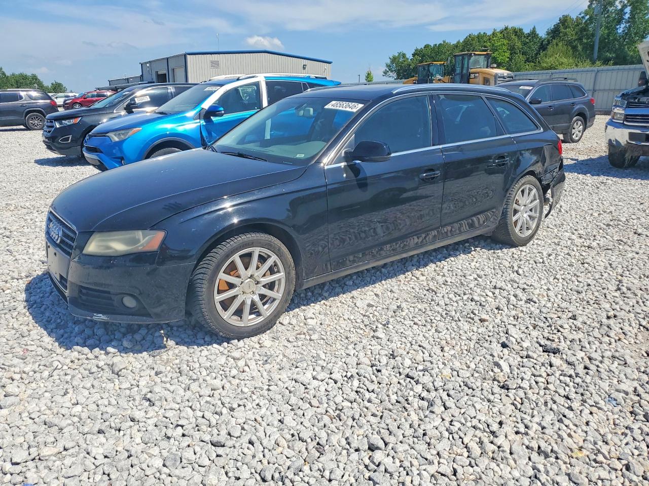 2012 Audi A4 Premium Black vin: WAUSFAFL4CA112990