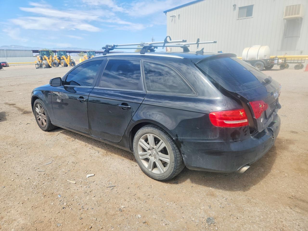 2011 Audi A4 Premium Black vin: WAUSFAFL6BA166404