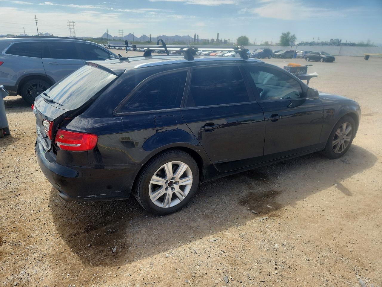 2011 Audi A4 Premium Black vin: WAUSFAFL6BA166404