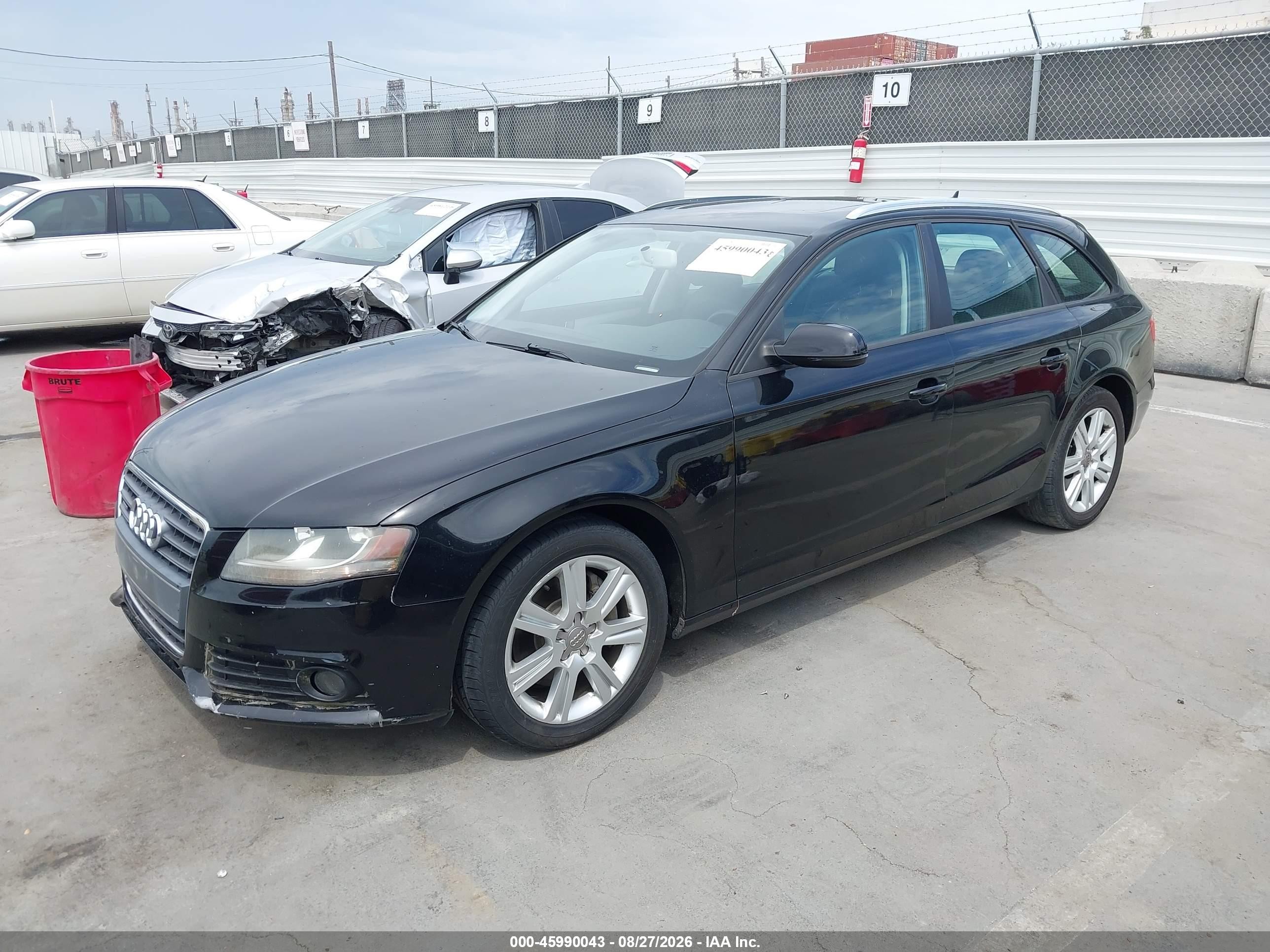 2011 Audi A4 2.0t Premium Black vin: WAUSFAFL7BA073147