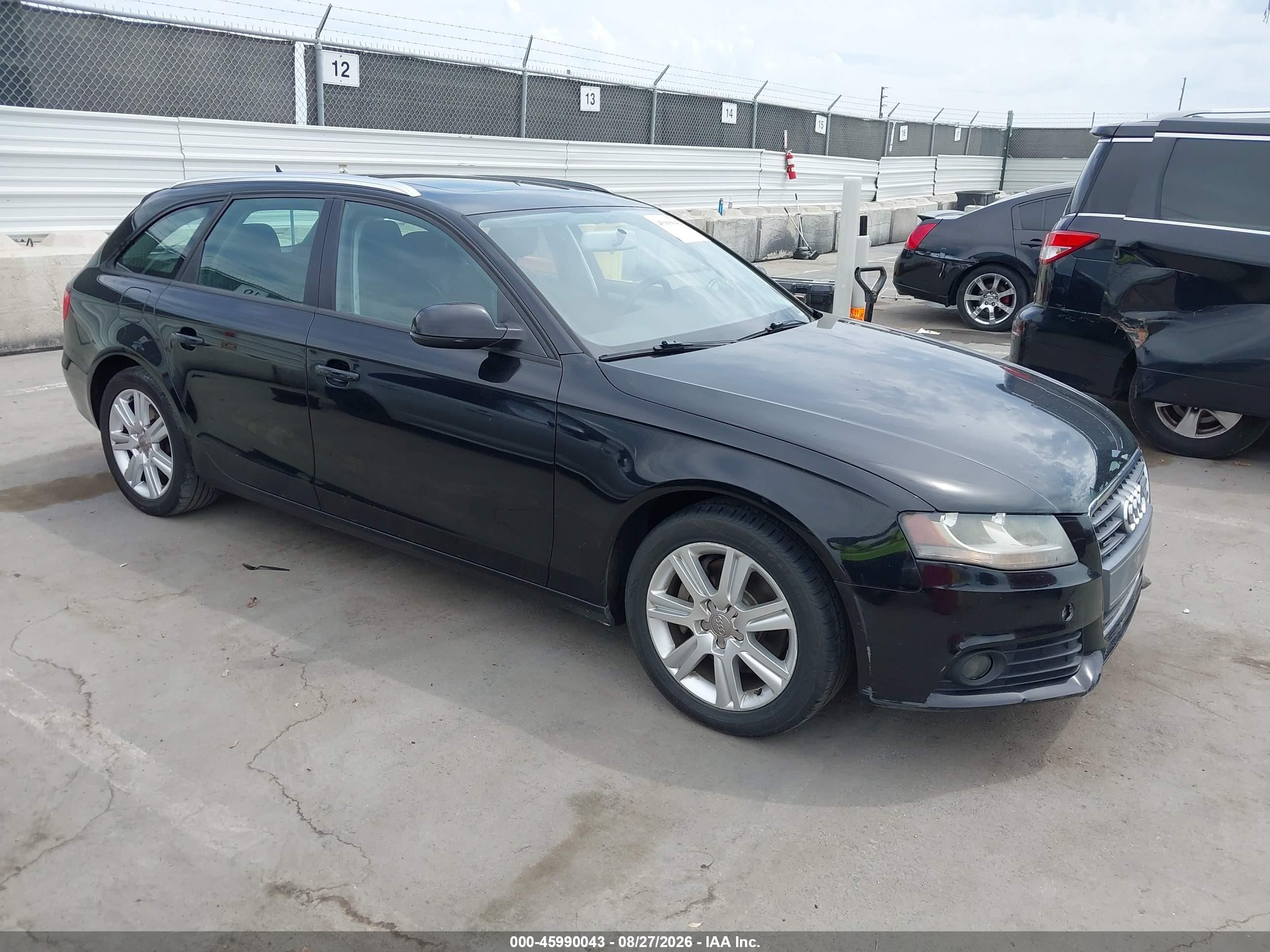 2011 Audi A4 2.0t Premium Черный vin: WAUSFAFL7BA073147
