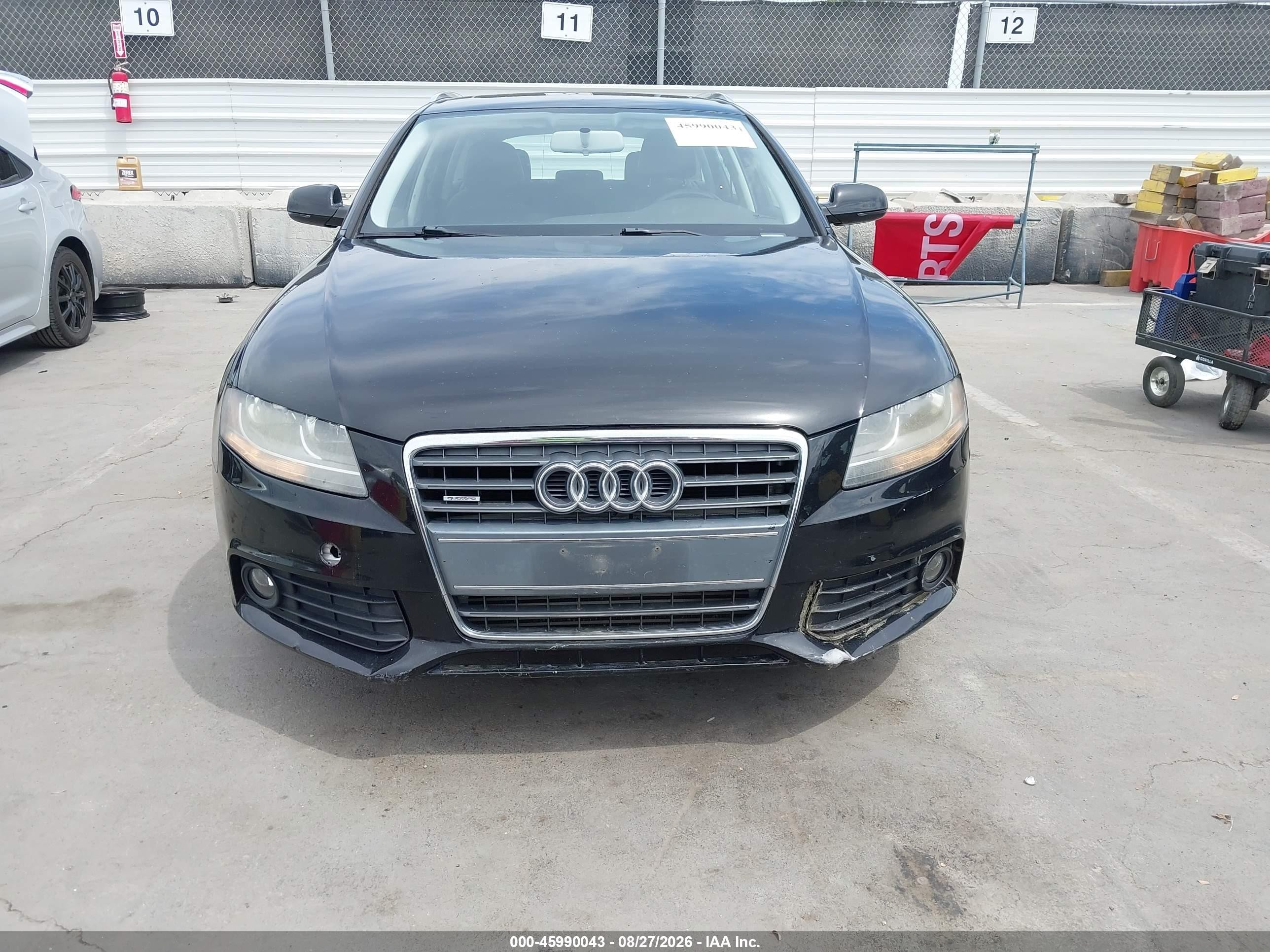 2011 Audi A4 2.0t Premium Black vin: WAUSFAFL7BA073147