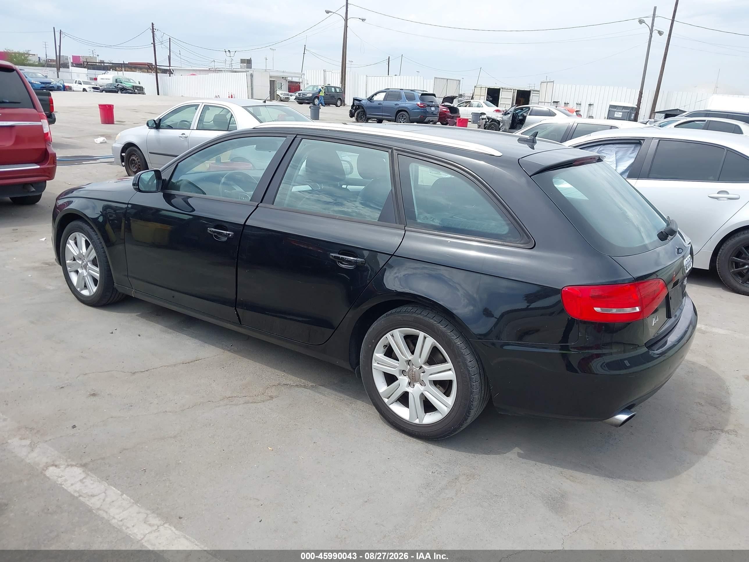 2011 Audi A4 2.0t Premium Black vin: WAUSFAFL7BA073147